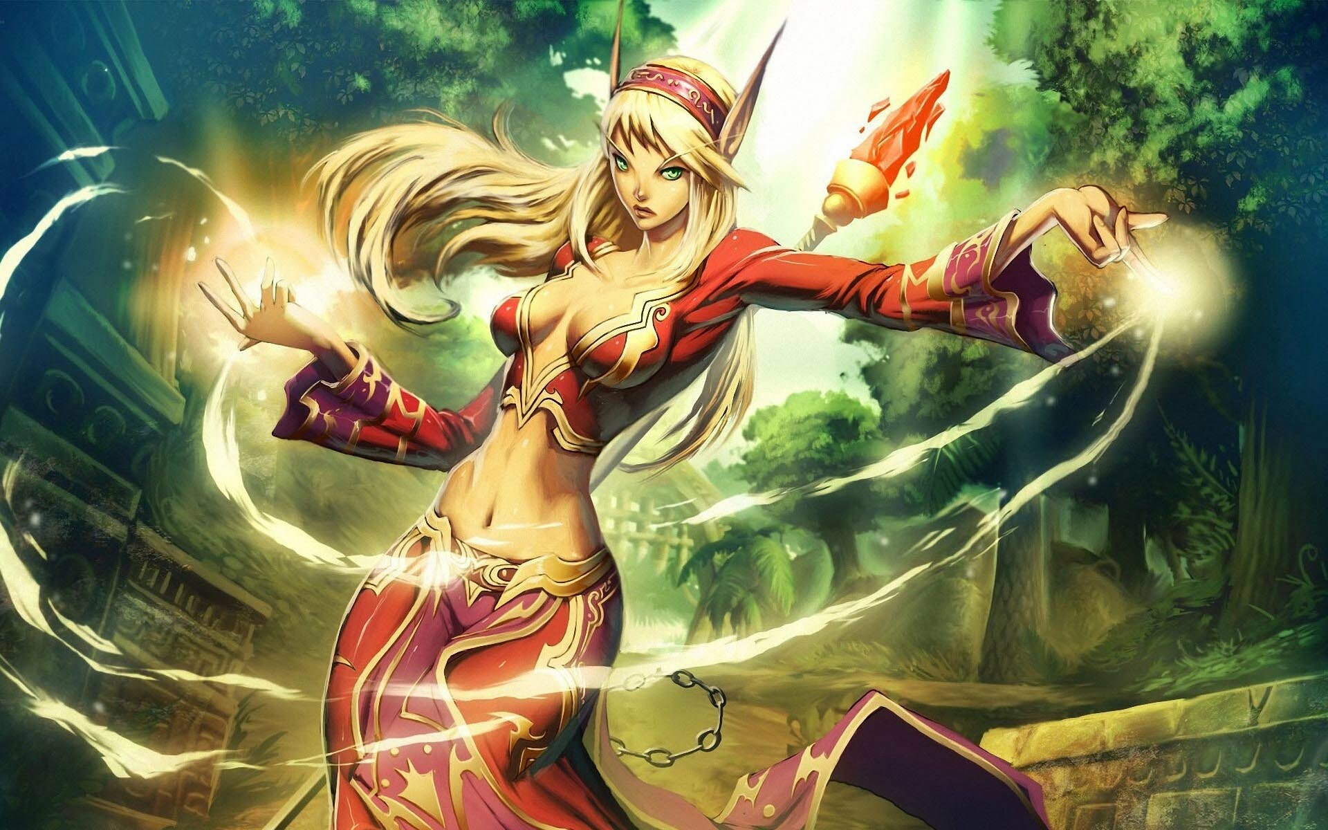 Top blood elf wallpaper, Book source, 1920x1200 HD Desktop