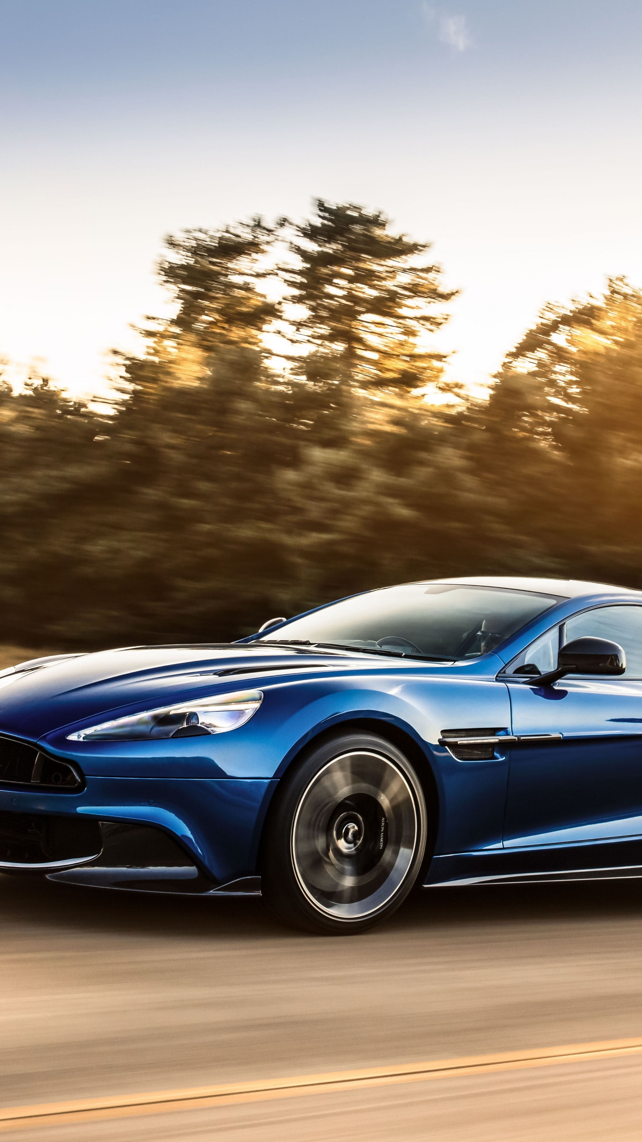 Aston Martin Vanquish, Supercar, LA Auto Show, Cars, 2160x3840 4K Phone