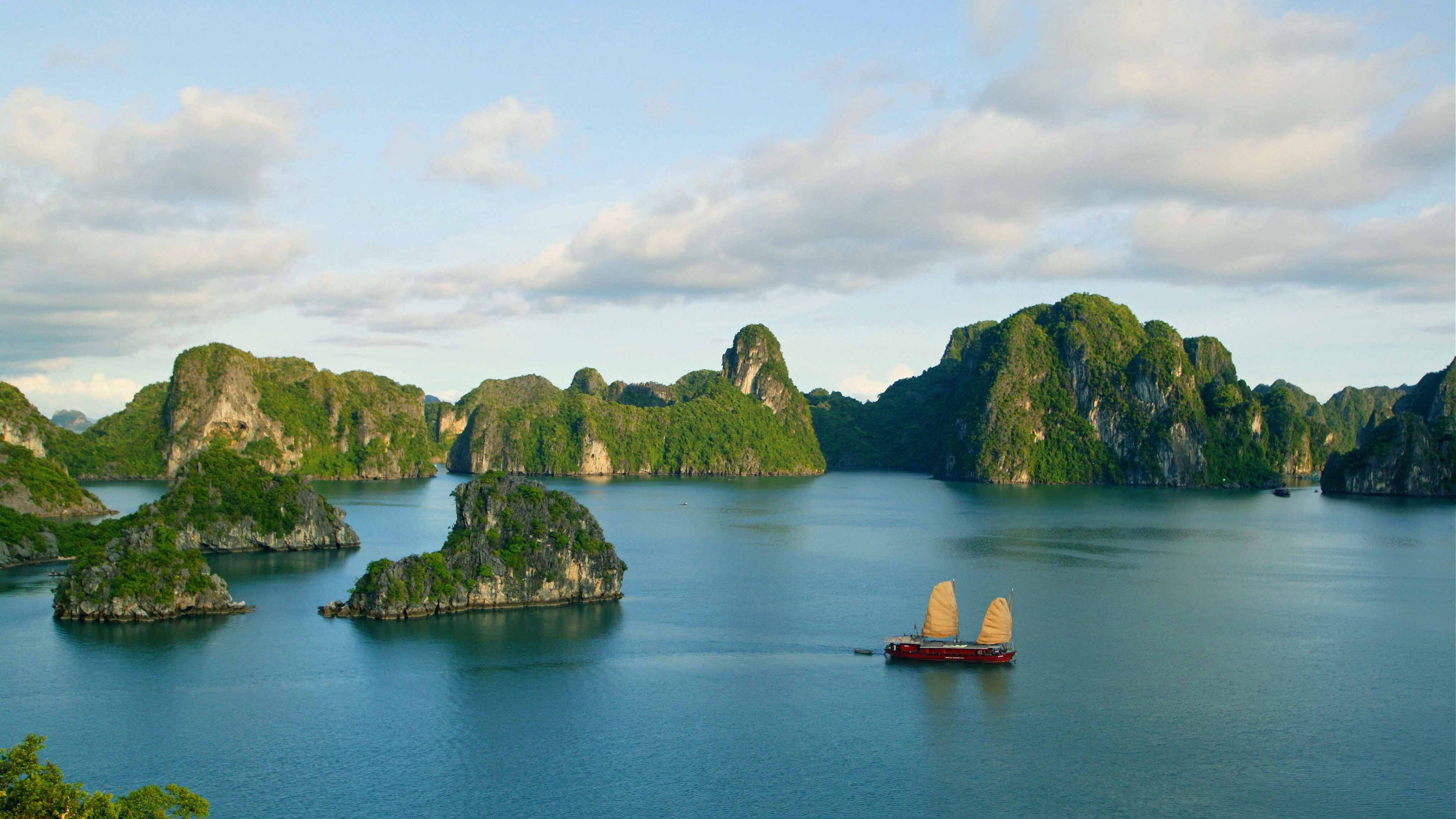 Ha Long Bay Vietnam, HD wallpapers, 3840x2160 4K Desktop