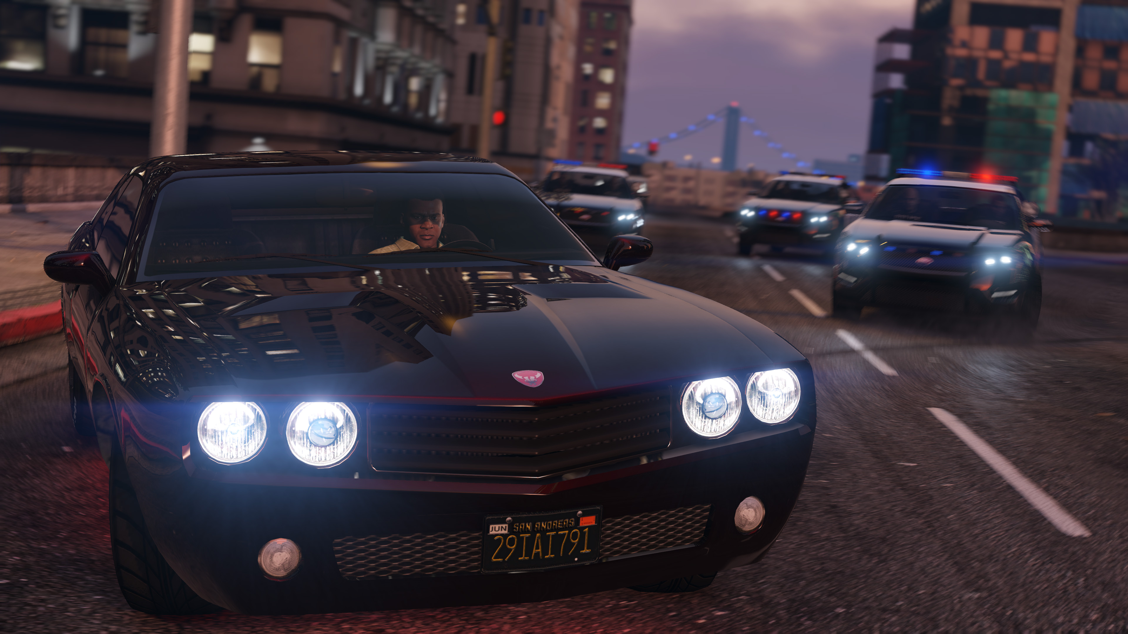 GTA V, Exciting gameplay, High-octane action, Thrilling adventures, 3840x2160 4K Desktop