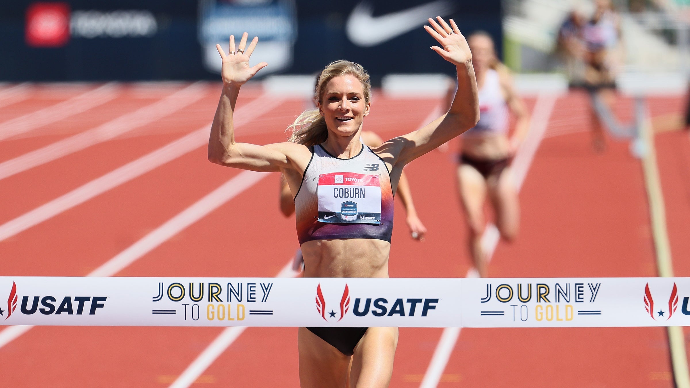 Eugene 2022, Emma Coburn Wallpaper, 2400x1350 HD Desktop