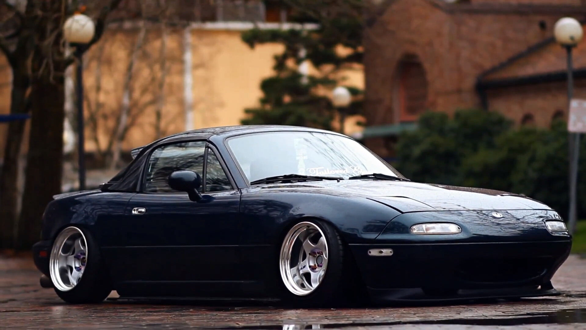 Mazda MX-5 Miata, Stance low car, Wallpaper, Sporty look, 1920x1080 Full HD Desktop