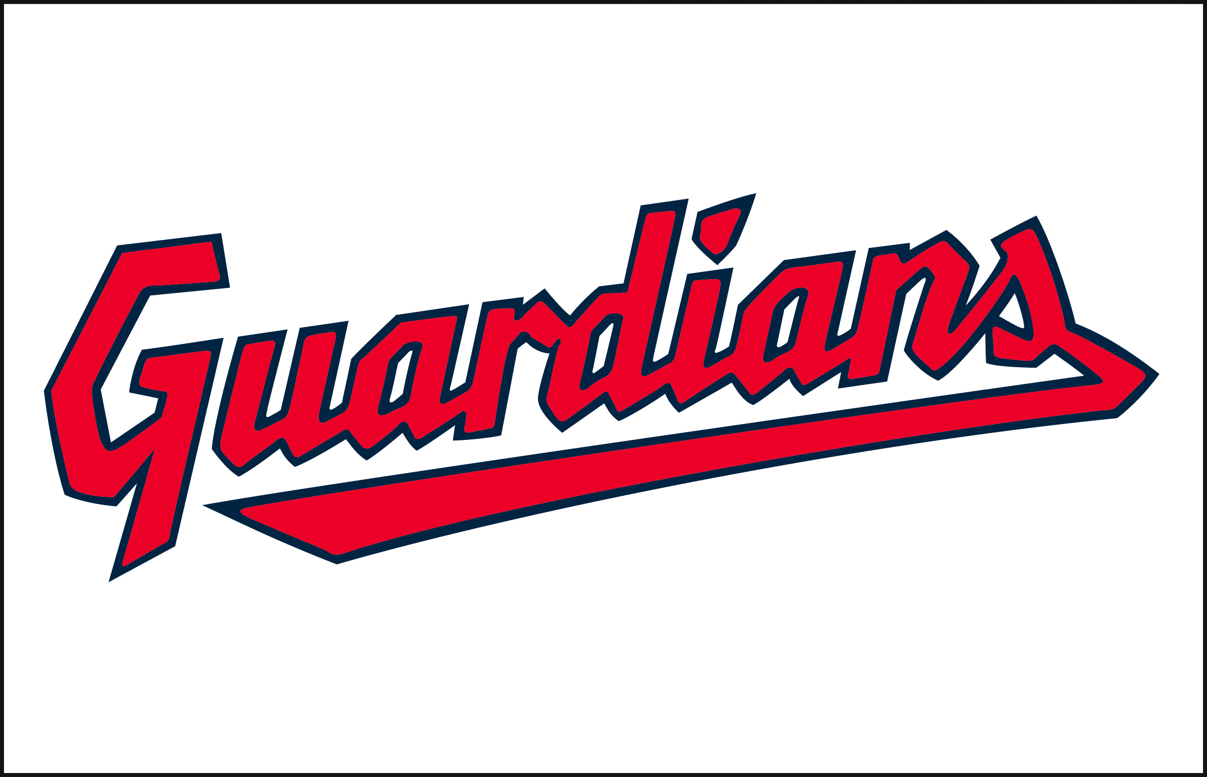 Logo, Cleveland Guardians Wallpaper, 2440x1570 HD Desktop