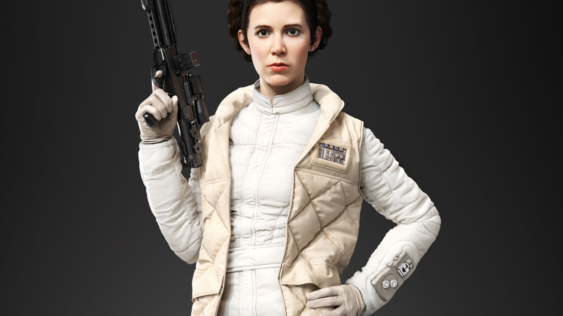 Star Wars Battlefront, Princess Leia, Han Solo, Emperor Palpatine, 1920x1080 Full HD Desktop