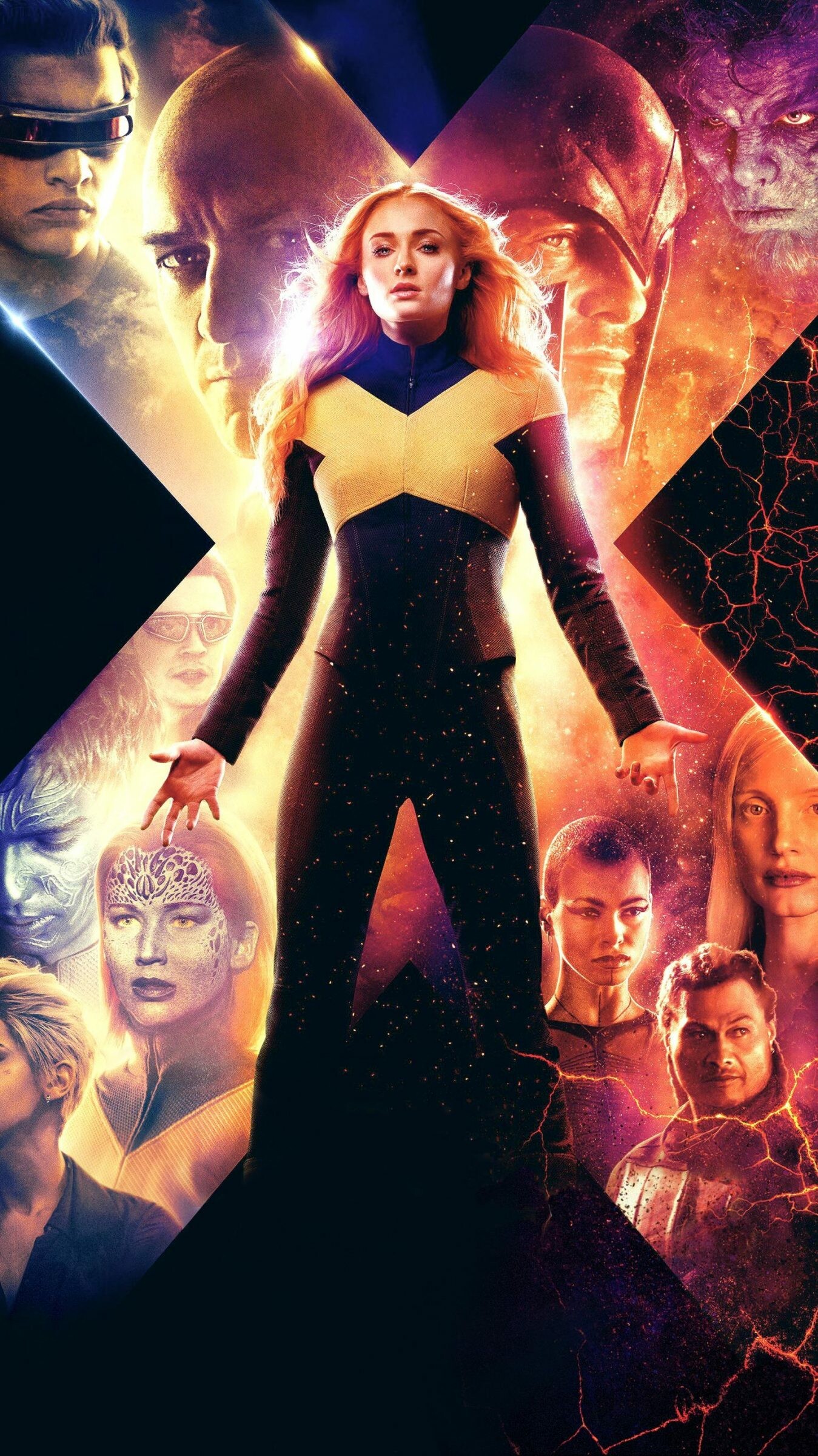 Dark Phoenix, Phoenix Wallpaper, 1350x2400 HD Phone