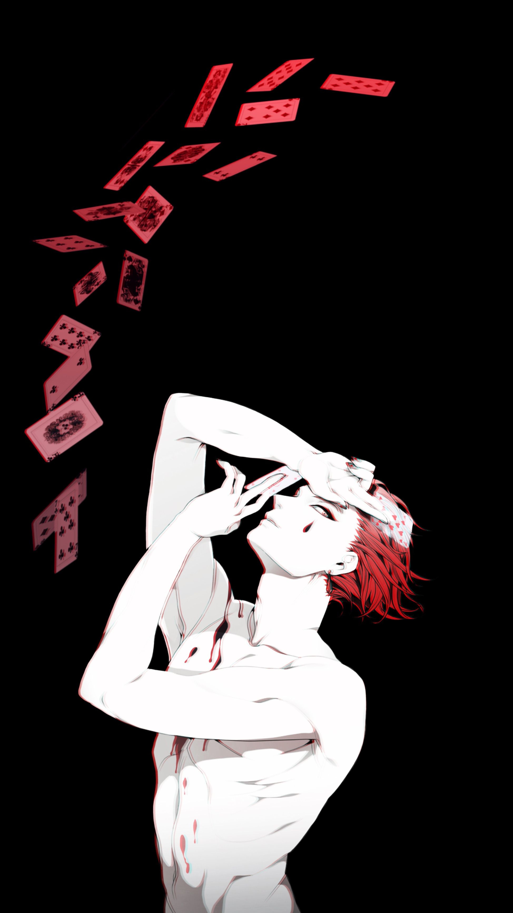 Hisoka, Hunter x Hunter, Hunter anime, Thrilling character, 1950x3470 HD Phone