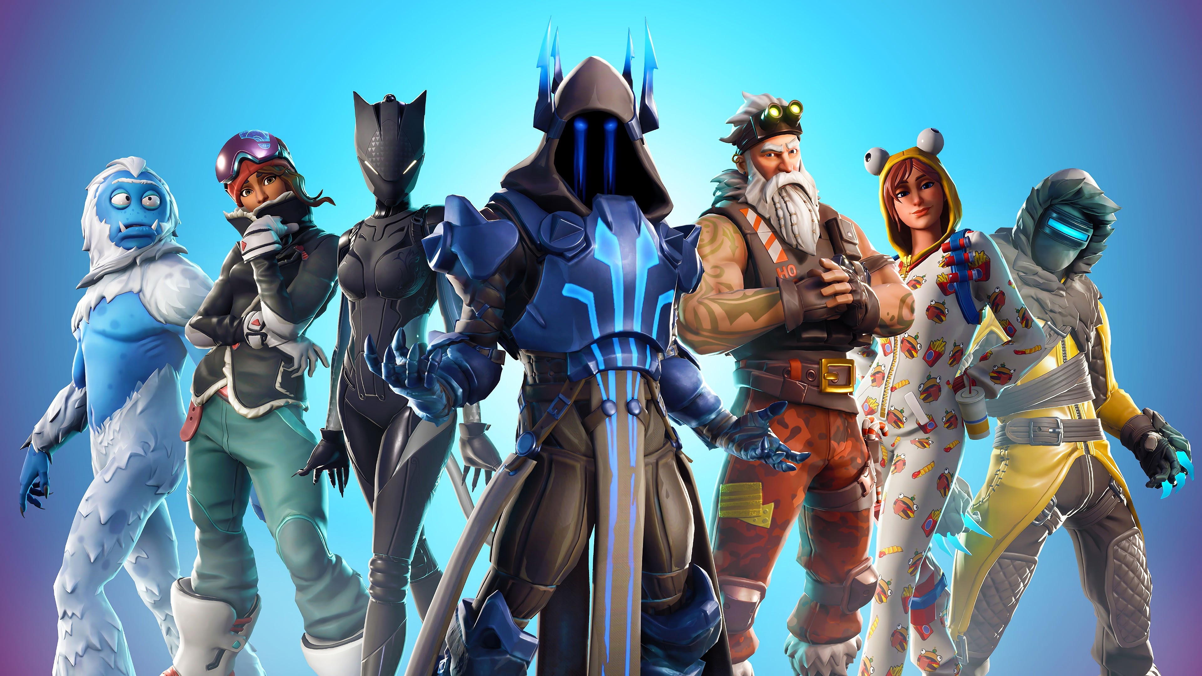 Battle Royale Game, Fortnite season 7, 4K wallpapers, Gaming excitement, 3840x2160 4K Desktop