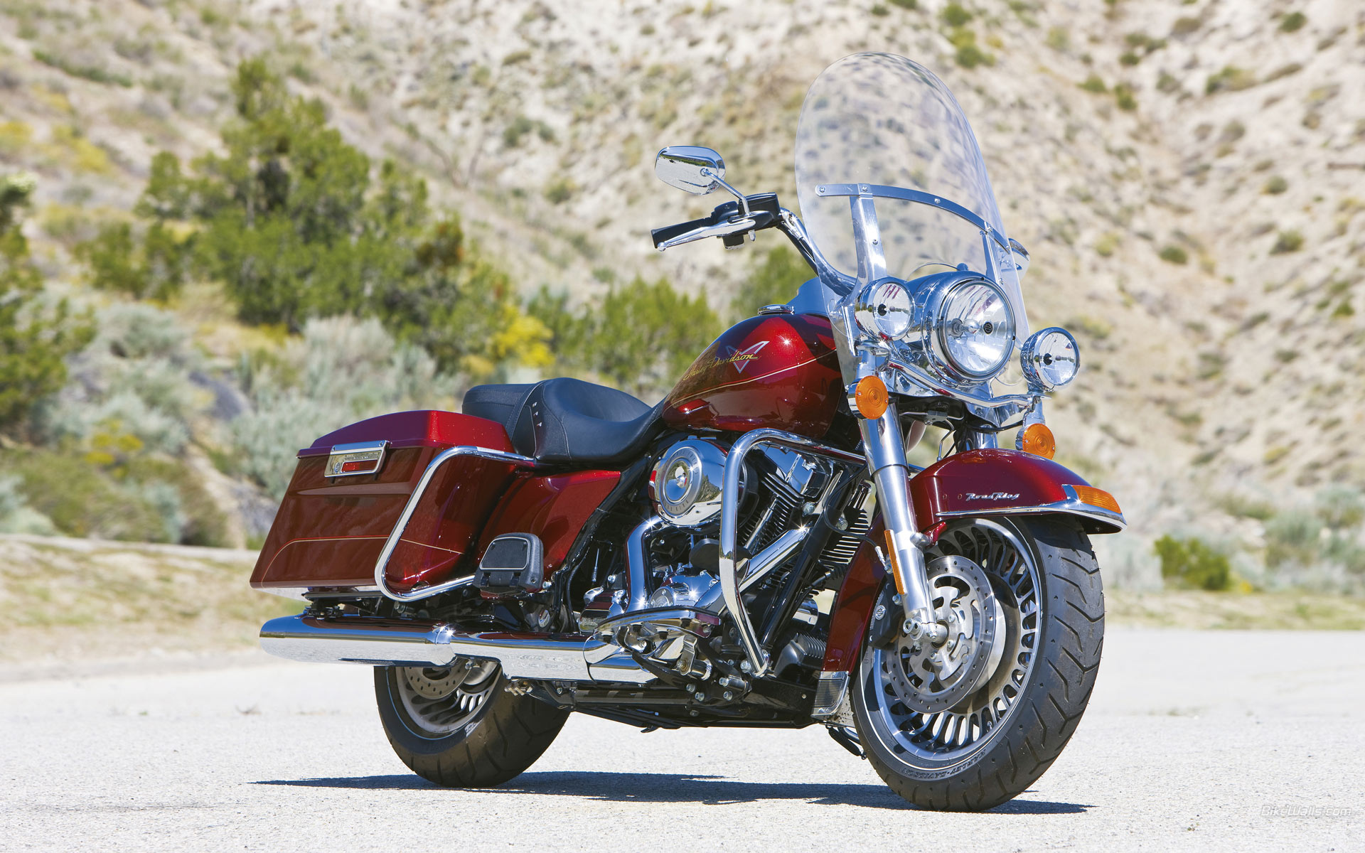 Harley-Davidson Road King, Flhr Road King, desktop mobile, 1920x1200 HD Desktop