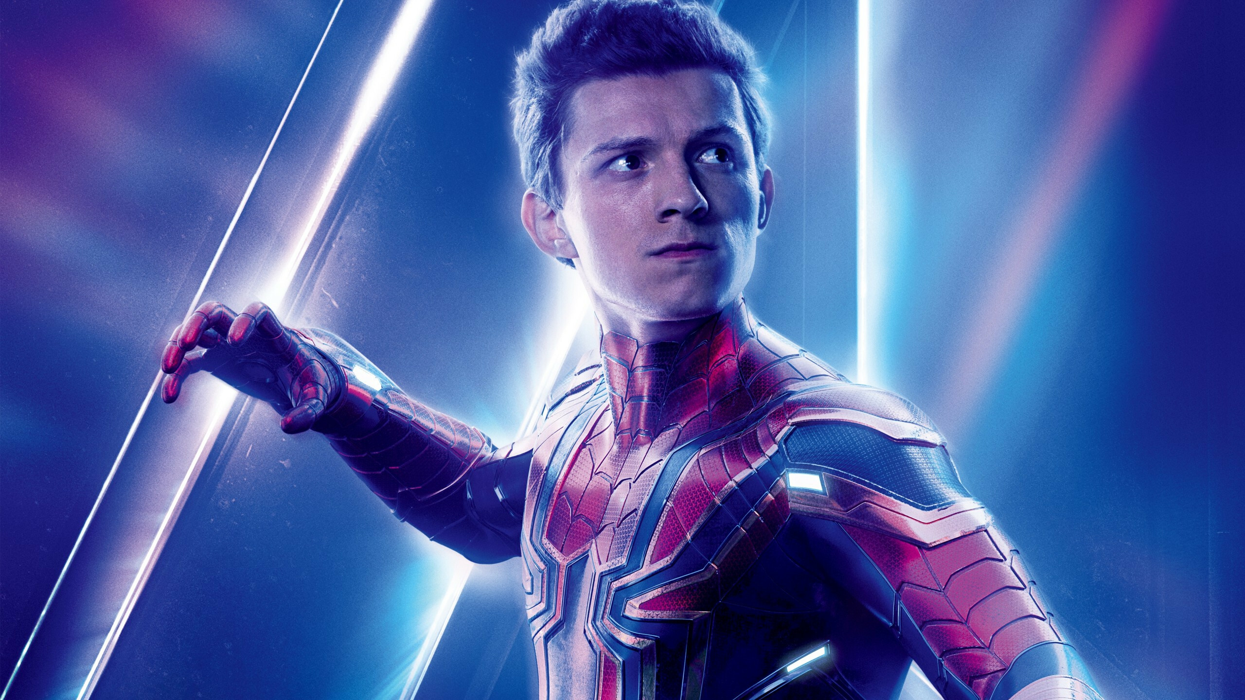 Avengers: Infinity War, Tom Holland Wallpaper, 2560x1440 HD Desktop