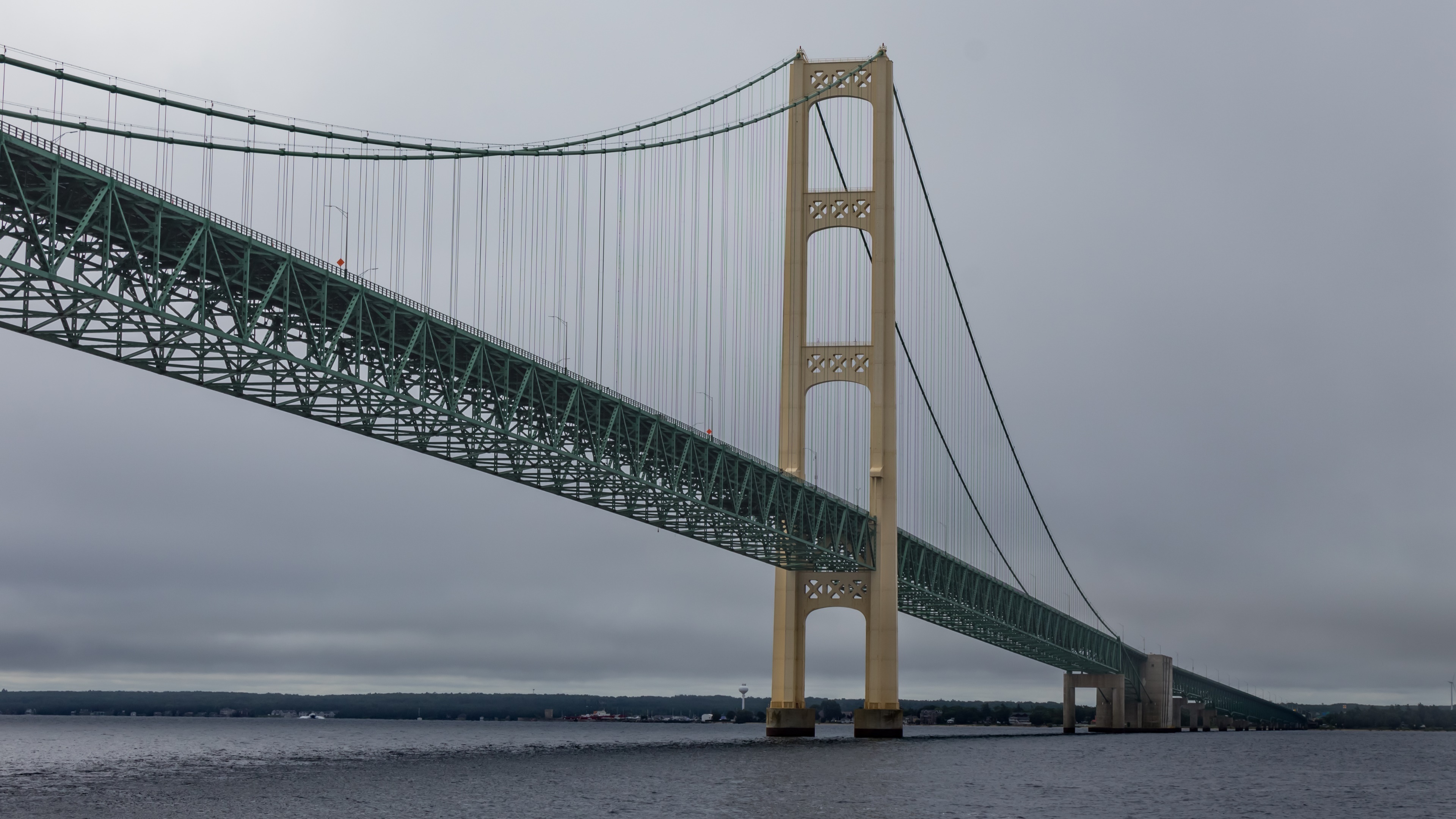 Michigan, Mackinac Bridge, Mackinaw City, 3840x2160 4K Desktop