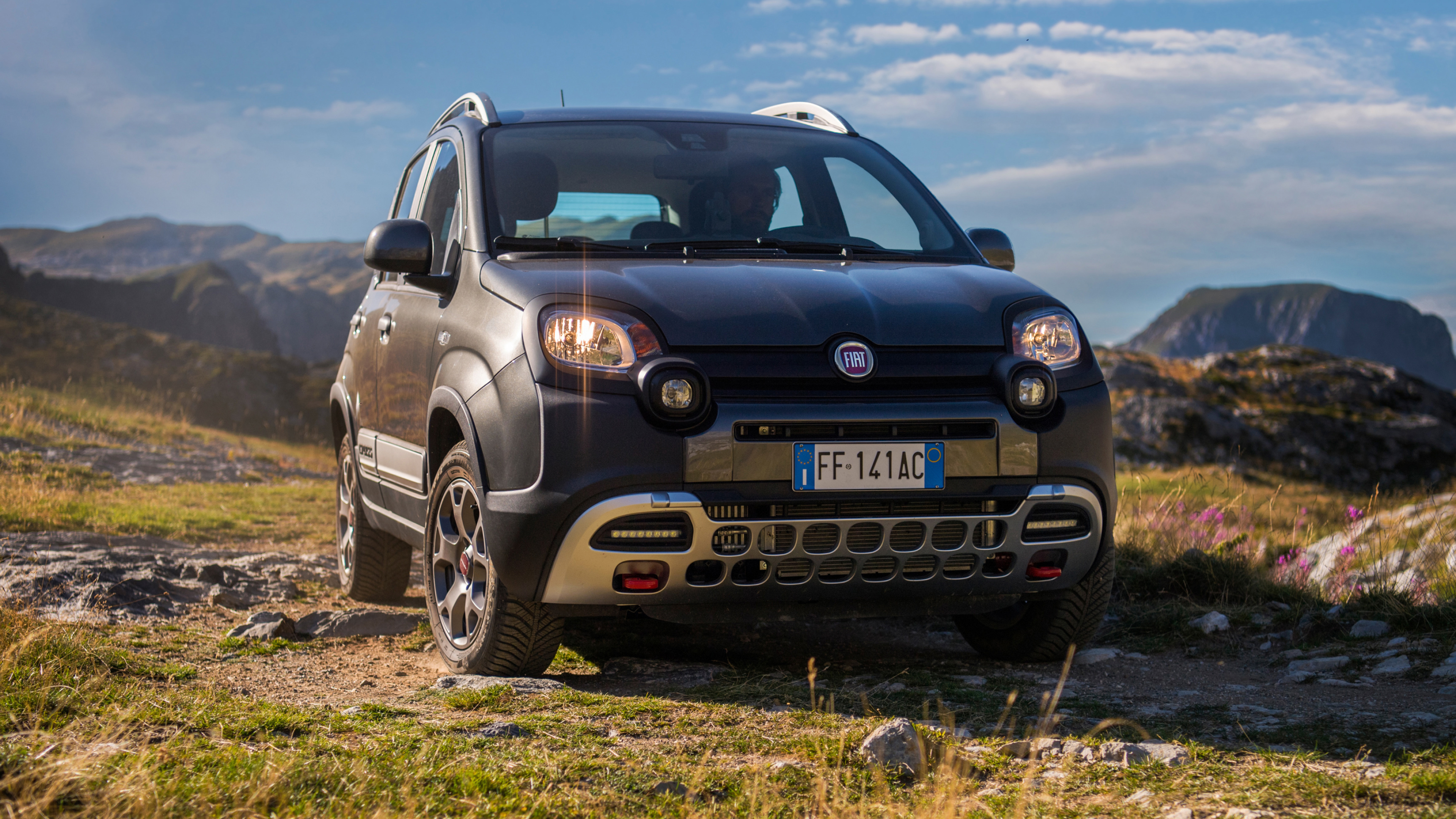 Fiat Panda, City car, Desktop wallpapers, Ultra HD, 3840x2160 4K Desktop