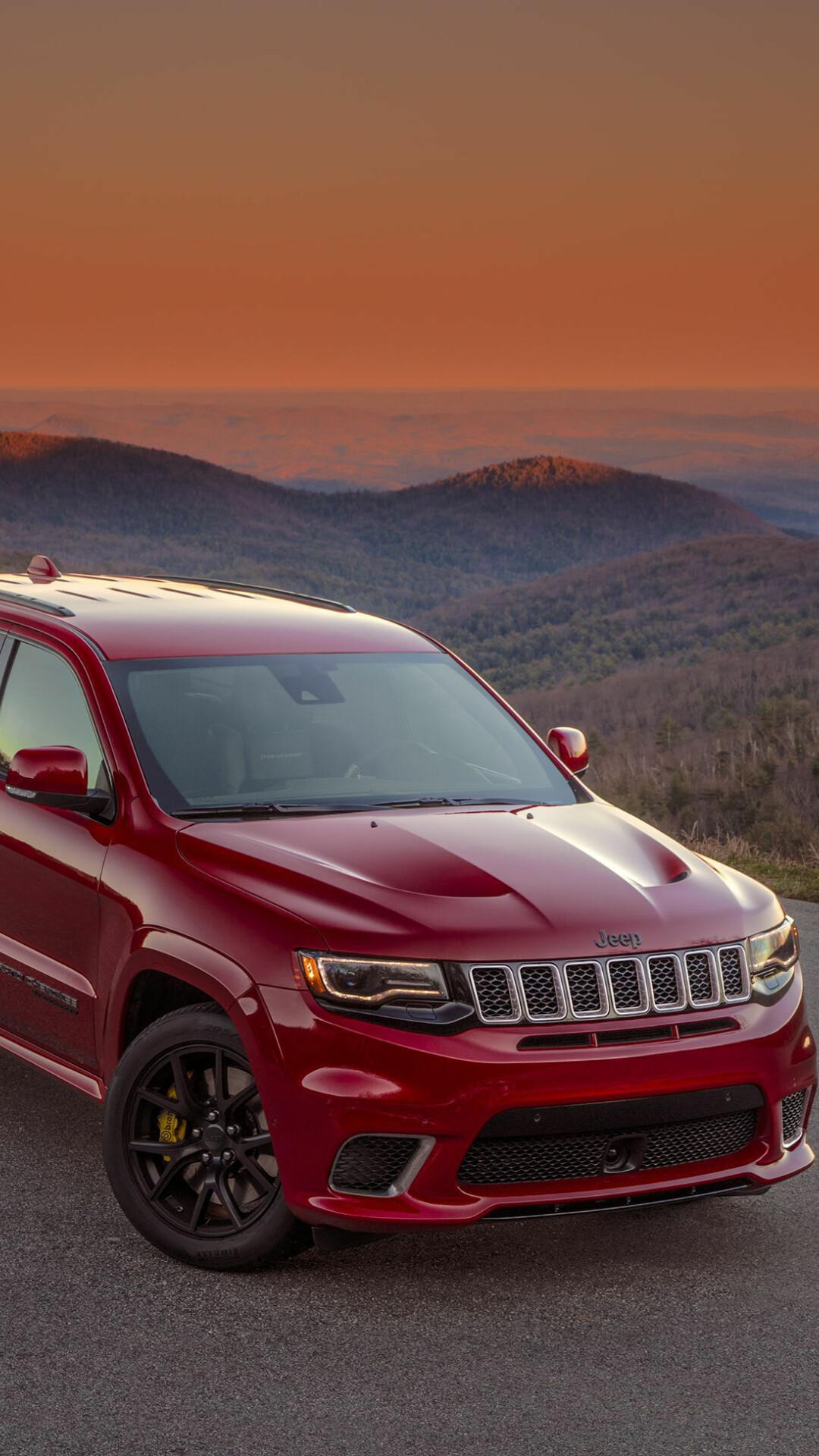 2018 Jeep Grand Cherokee, Trackhawk edition, HD wallpapers, 1080x1920 Full HD Phone