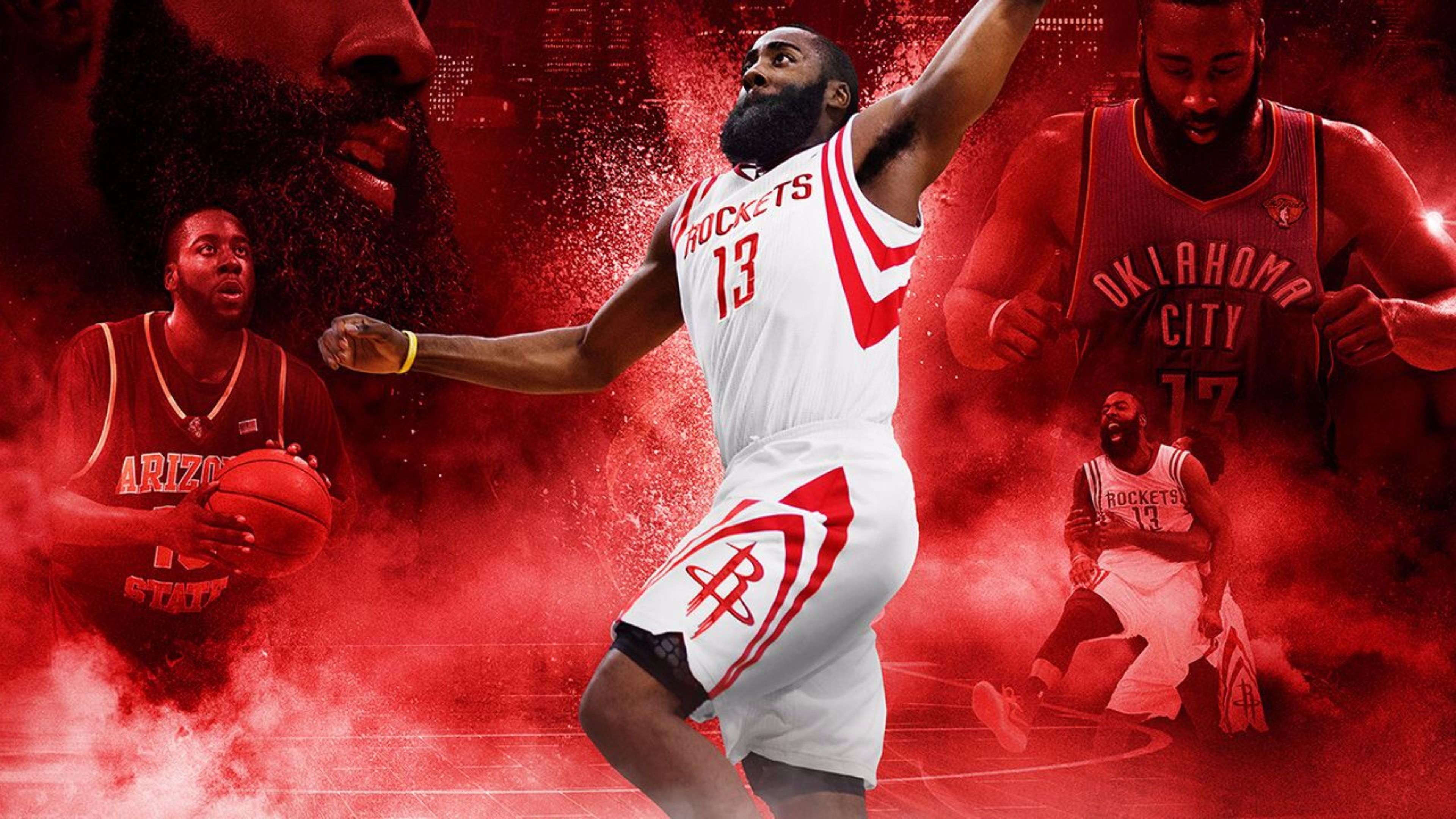 James Harden, Ultra HD wallpaper, 3840x2160 4K Desktop