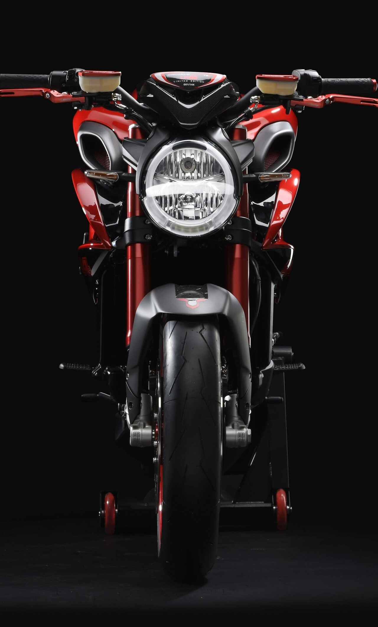 MV Agusta Brutale 800 RR, LH44 Lewis Hamilton tribute, 1280x2120 HD Phone