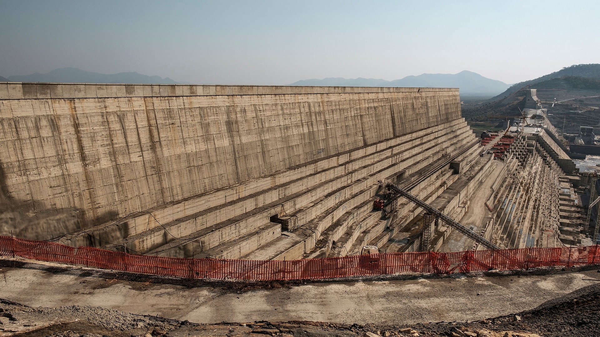 Grand Ethiopian Renaissance Dam, Ethiopia Wallpaper, 1920x1080 Full HD Desktop