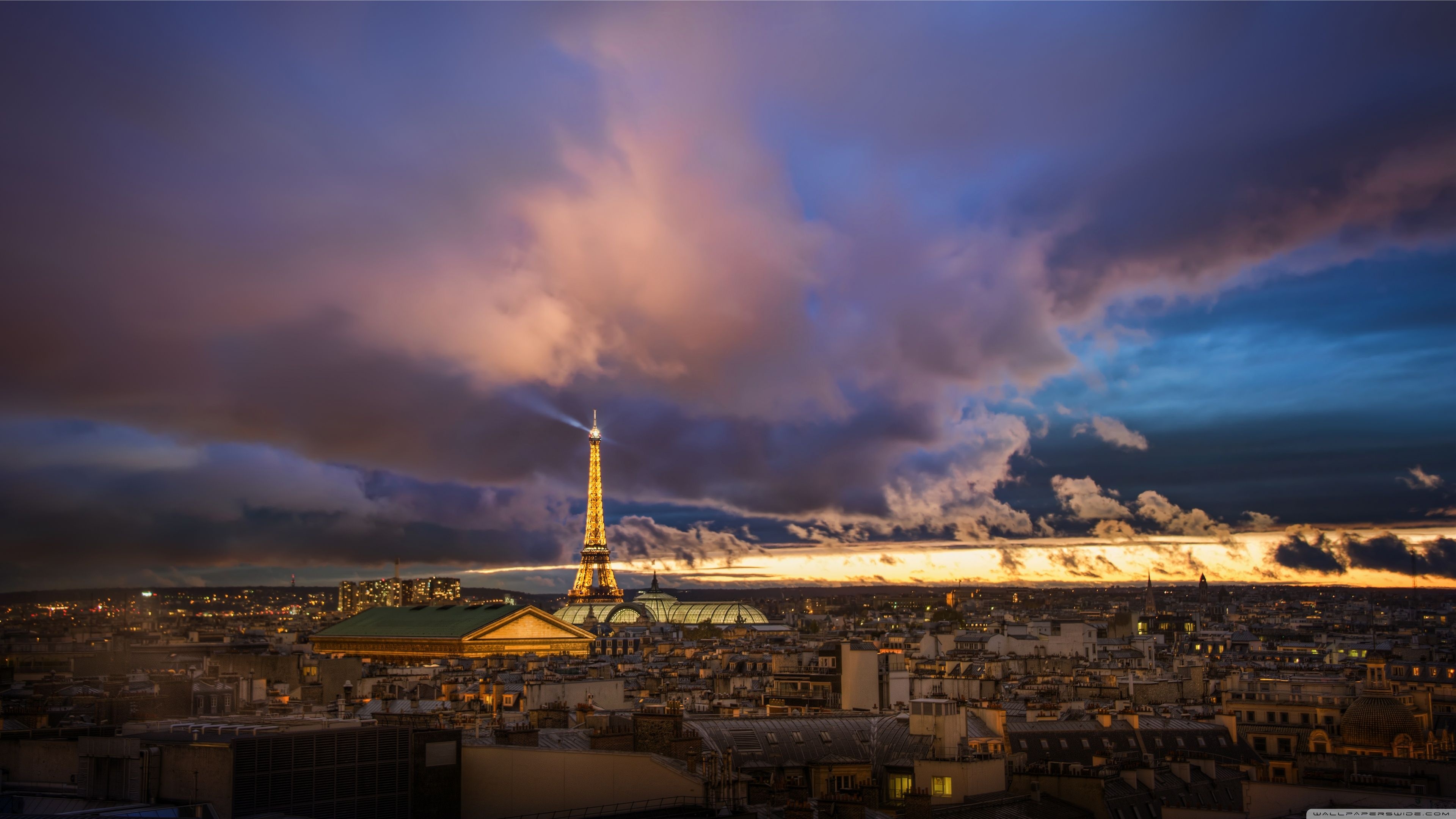 Paris, Mesmerizing beauty, Breathtaking views, Iconic city, 3840x2160 4K Desktop