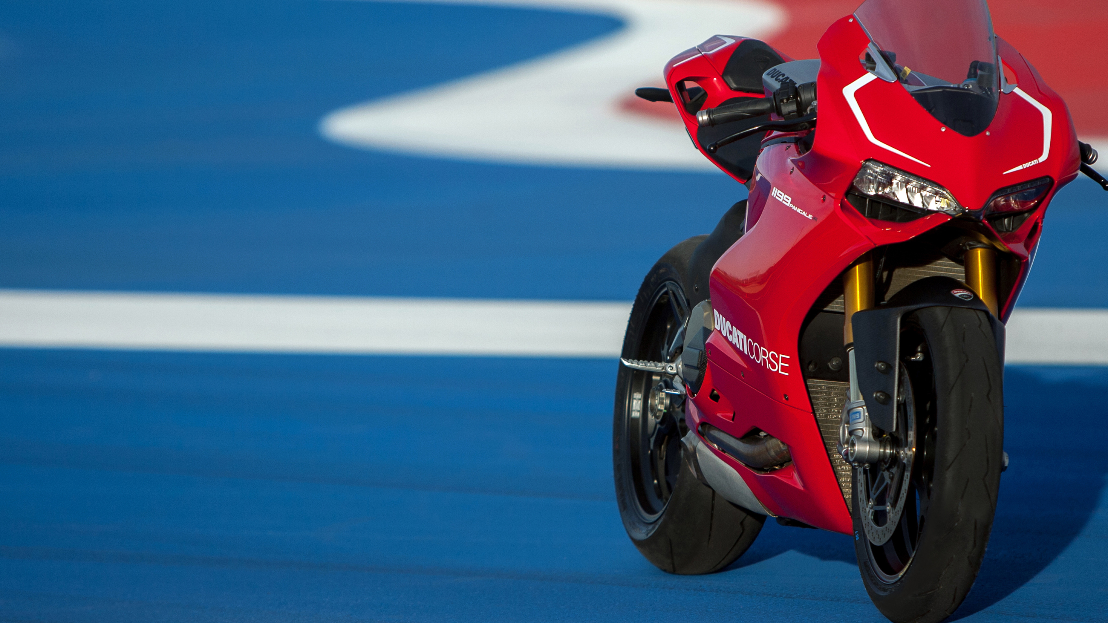 1199 Panigale R 2013, Ducati Panigale V4 Wallpaper, 3840x2160 4K Desktop