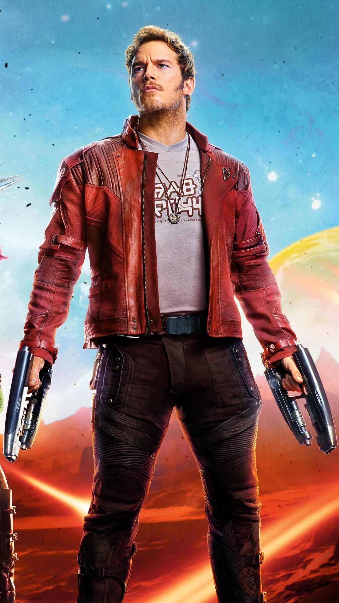 Guardians of the Galaxy Vol 2, Star-Lord, Drax the Destroyer, Nebula, 1080x1920 Full HD Phone