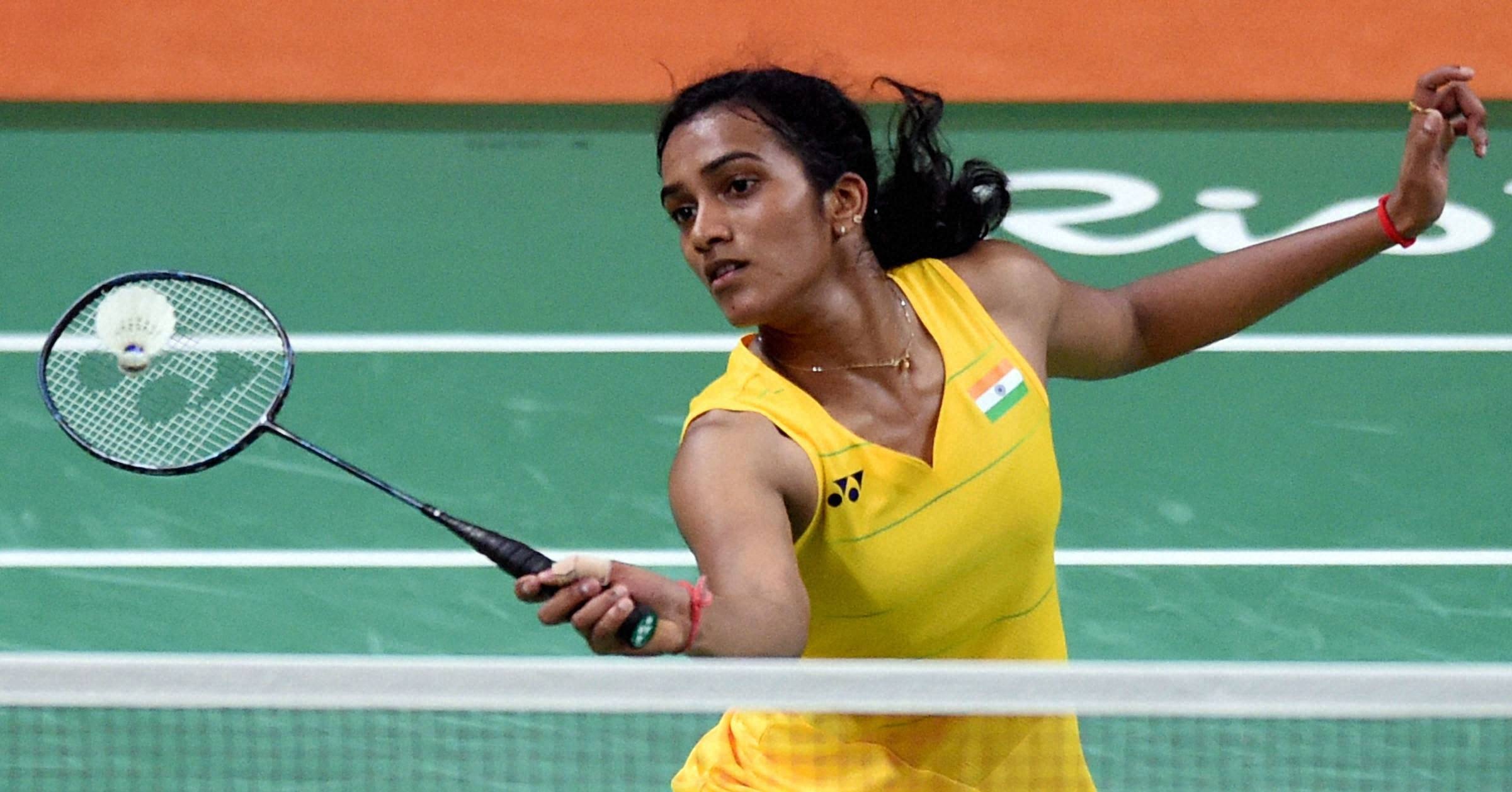 Rio 2016 Olympics, P. V. Sindhu Wallpaper, 2410x1260 HD Desktop