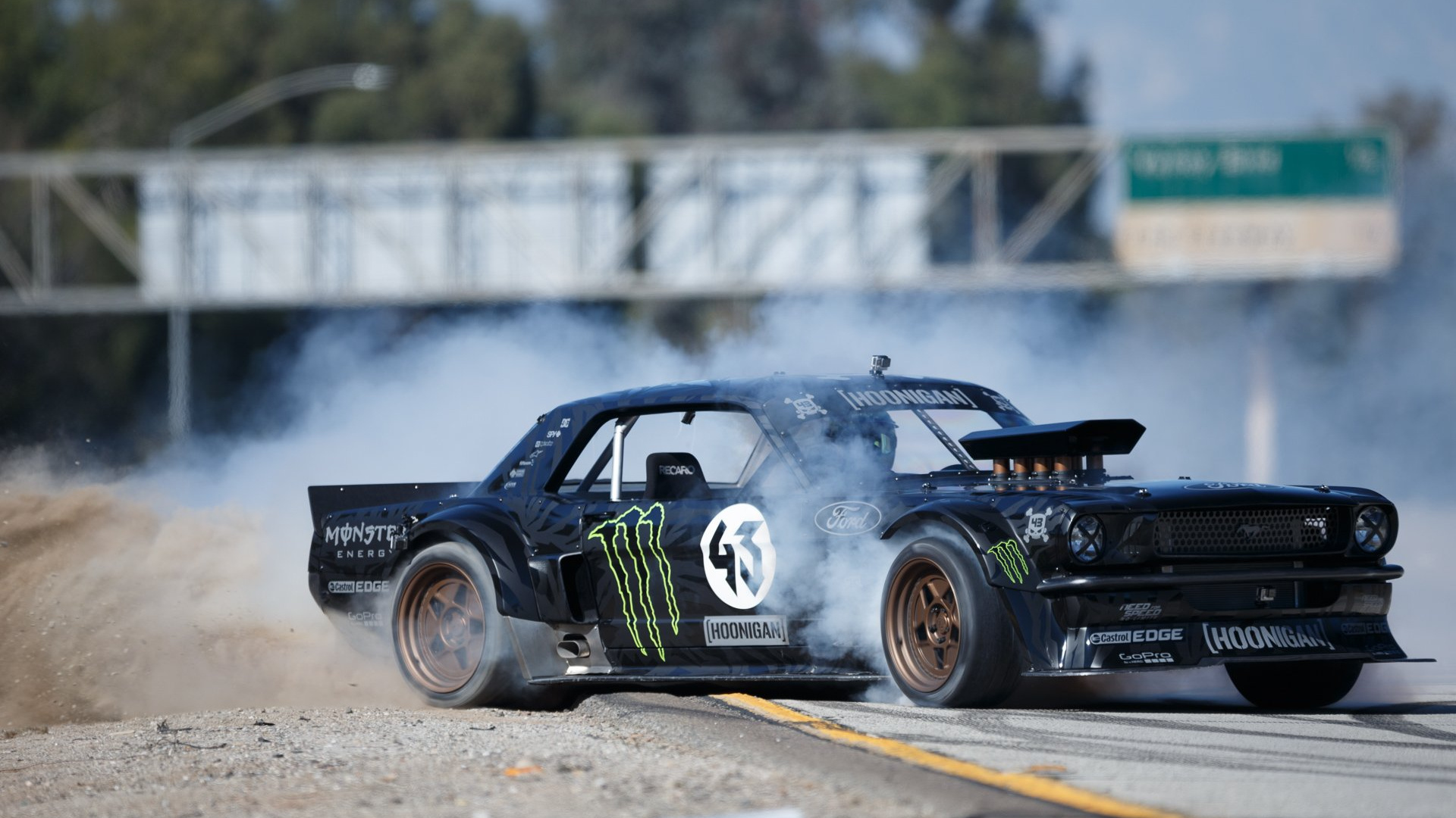 Gymkhana 7 Ford Mustang, Hoonigan Wallpaper, 1920x1080 Full HD Desktop