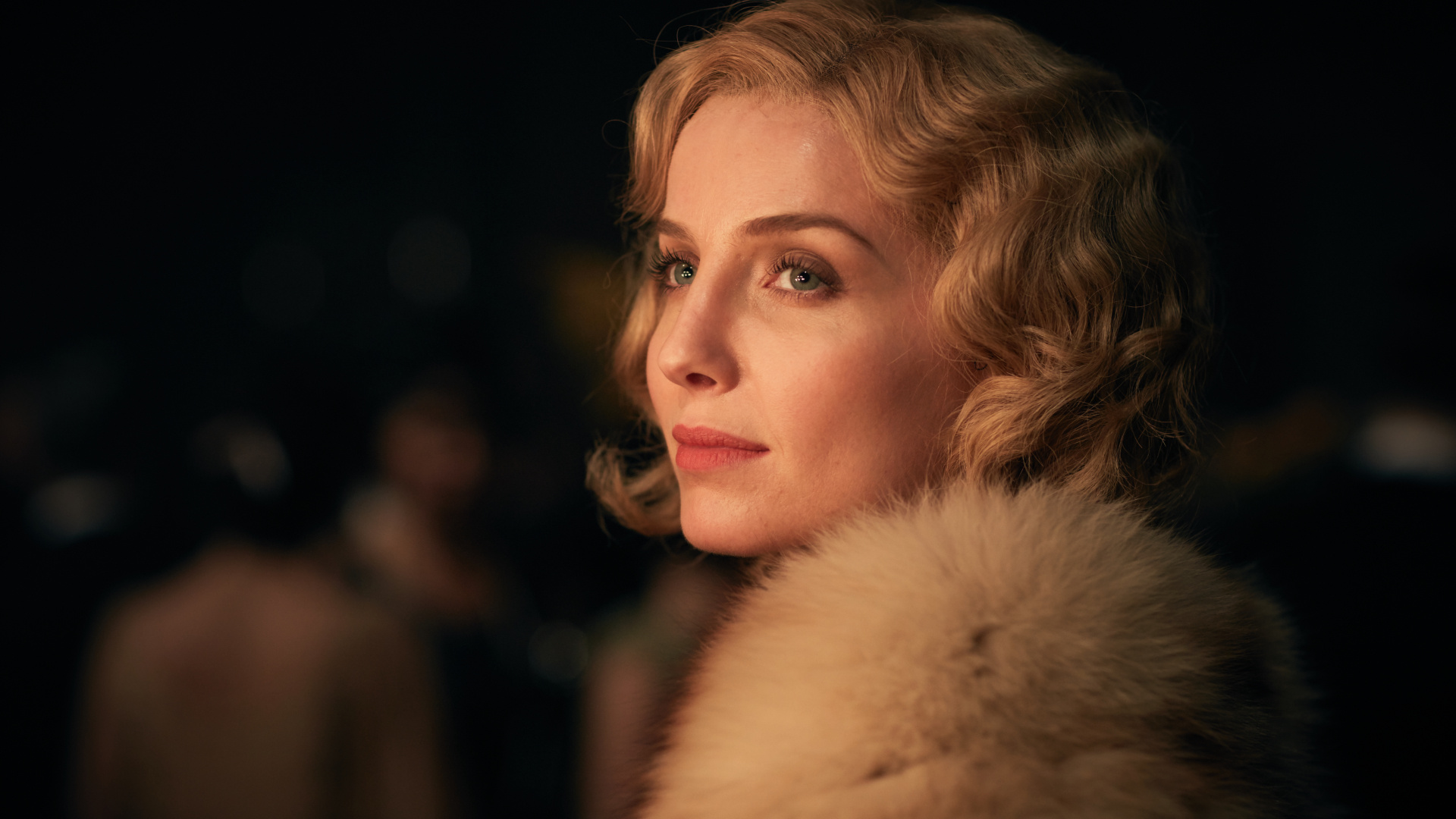 Grace Shelby, Peaky Blinders, Annabelle Wallis, Luxury fur coats, 1920x1080 Full HD Desktop