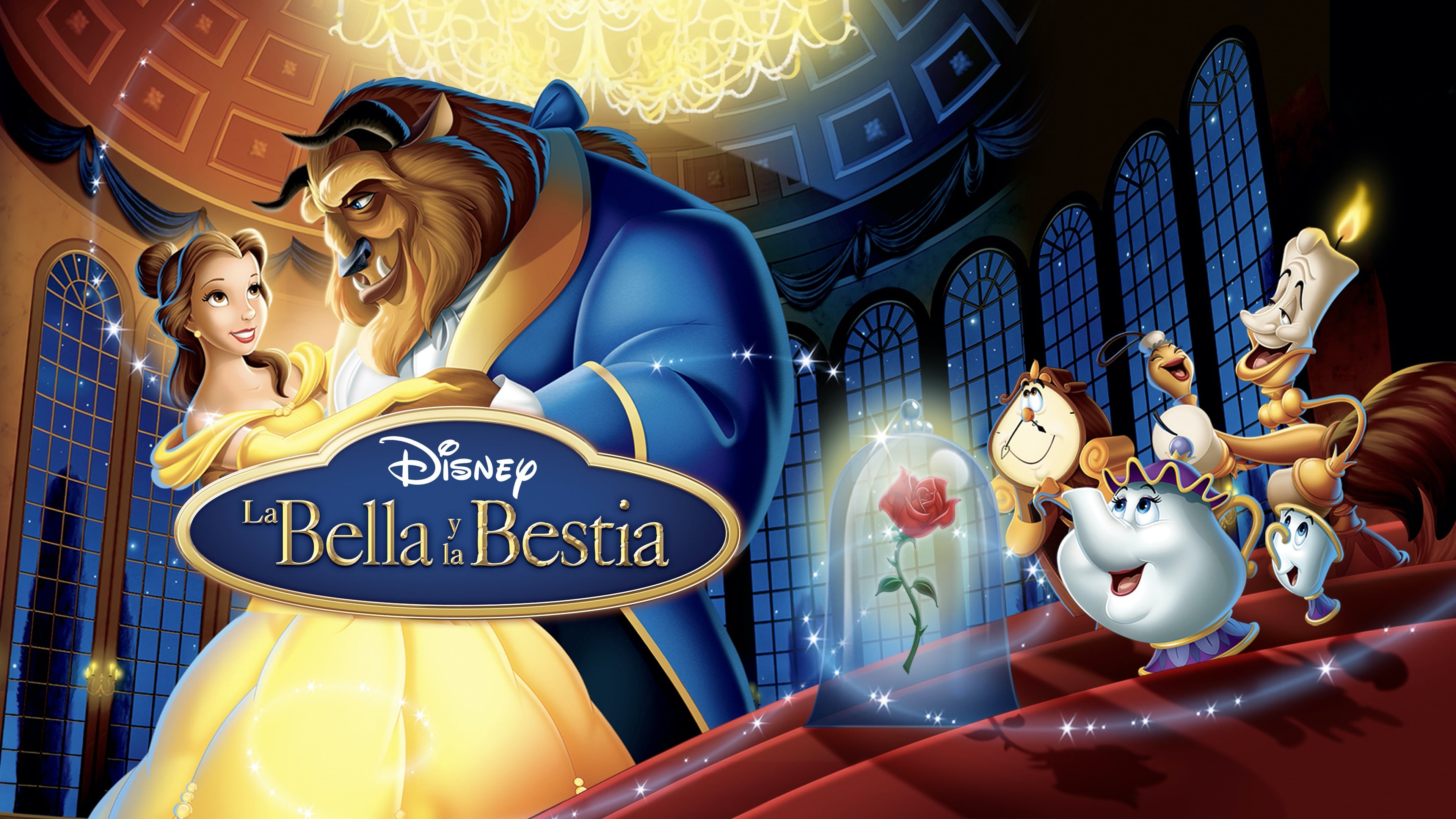 Beauty and the Beast 1991, Ultra wallpaper, 3840x2160 4K Desktop