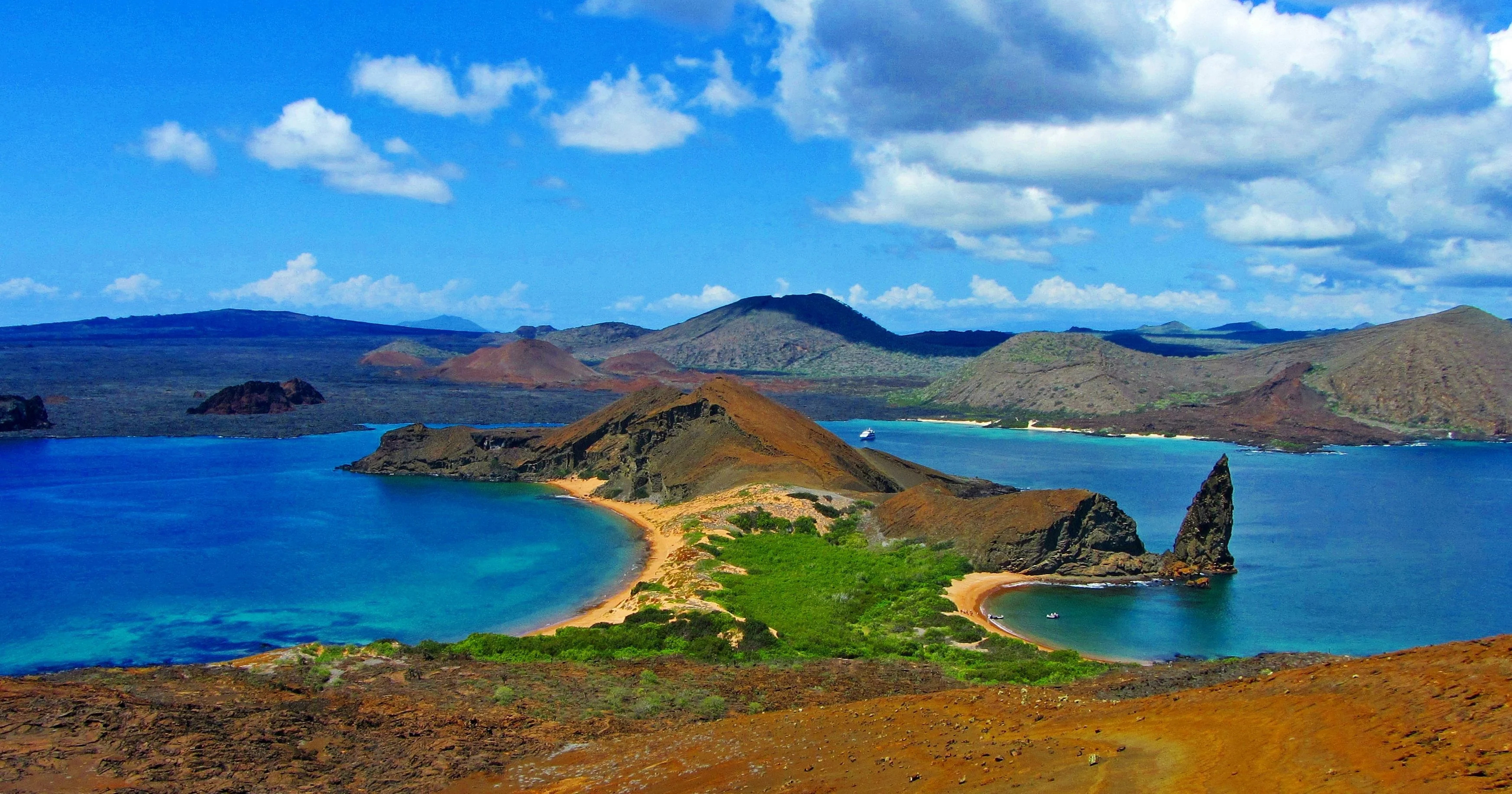 Galpagos wallpapers, Breathtaking beauty, Unique ecosystems, 3500x1840 HD Desktop