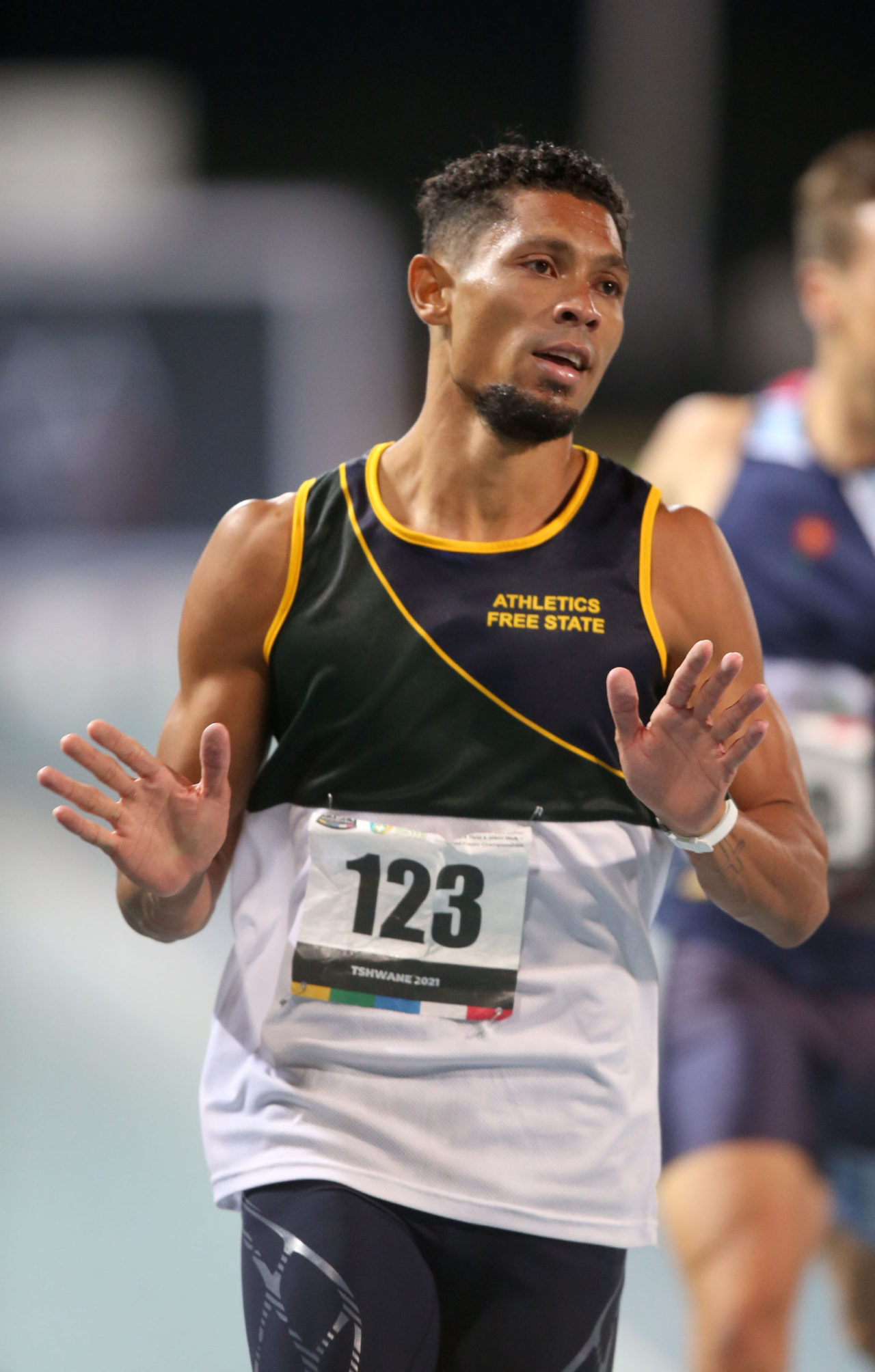 Tshwane 2021, Wayde van Niekerk Wallpaper, 1280x2010 HD Phone