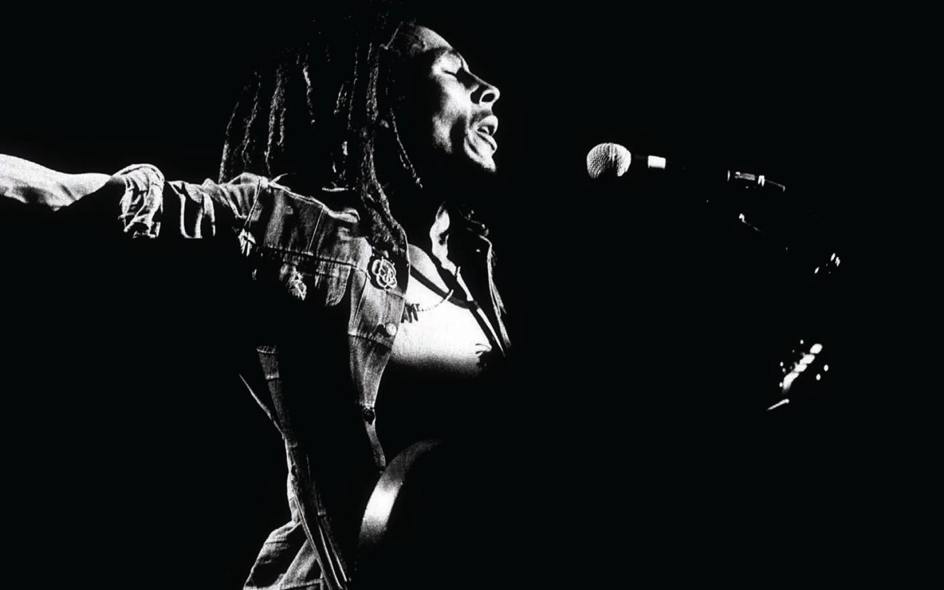 Performing, Bob Marley Wallpaper, 1920x1200 HD Desktop