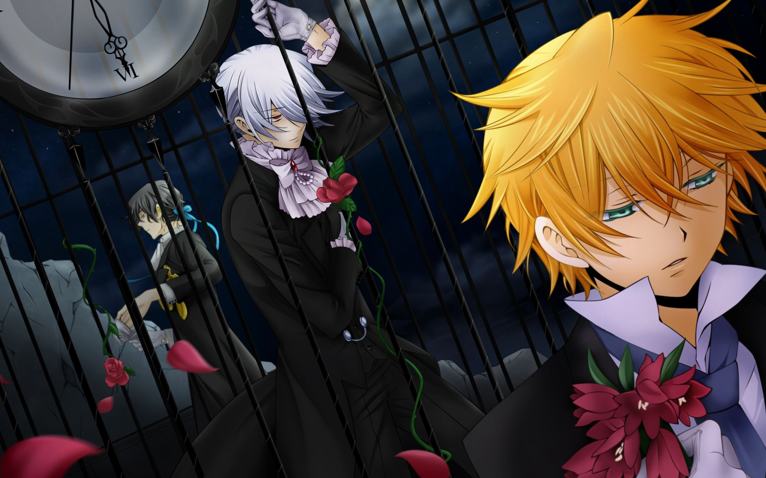 PandoraHearts, Enchanting artwork, Abyss creatures, Alice in Chains, 2560x1600 HD Desktop