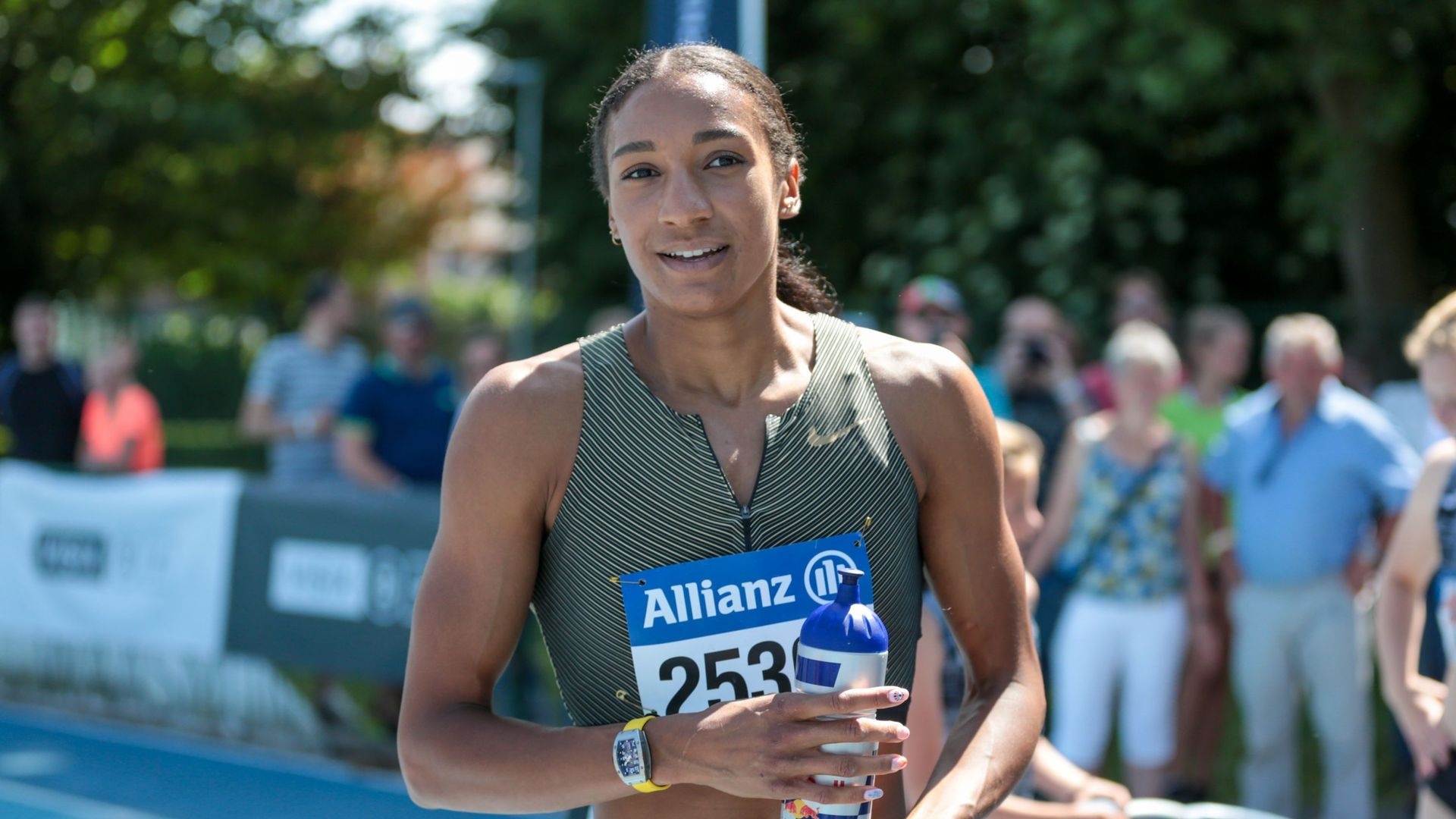 Nafissatou Thiam, Event program, Preparations for Olympics, Leiden, 1920x1080 Full HD Desktop