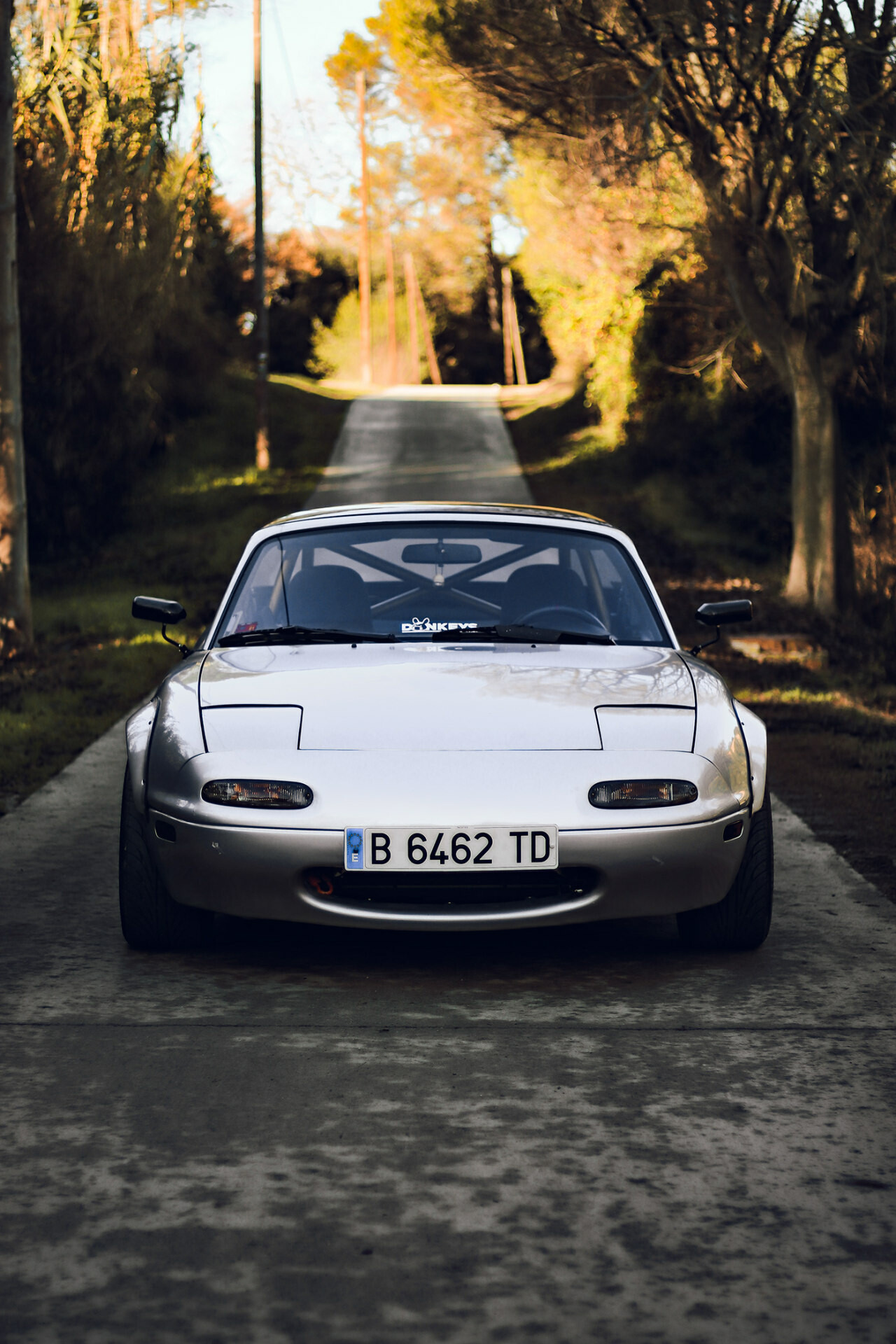 IT cars, Mazda Miata, Paula Llorens IG, Automotive photography, 1280x1920 HD Phone