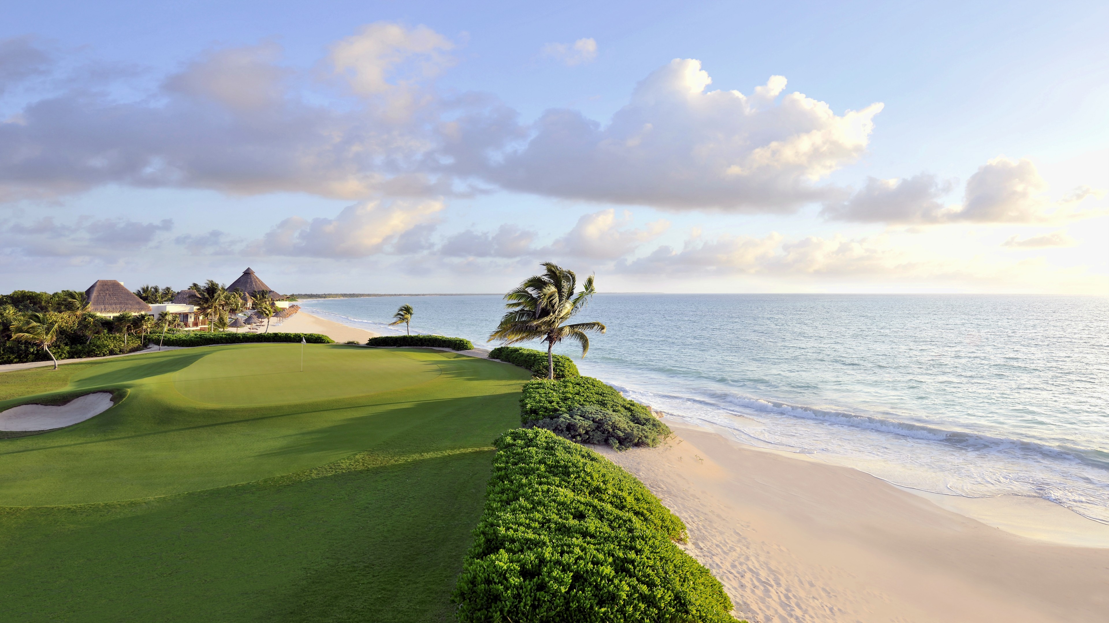 El Camaleon Mayakoba, Golf Course Wallpaper, 3840x2160 4K Desktop