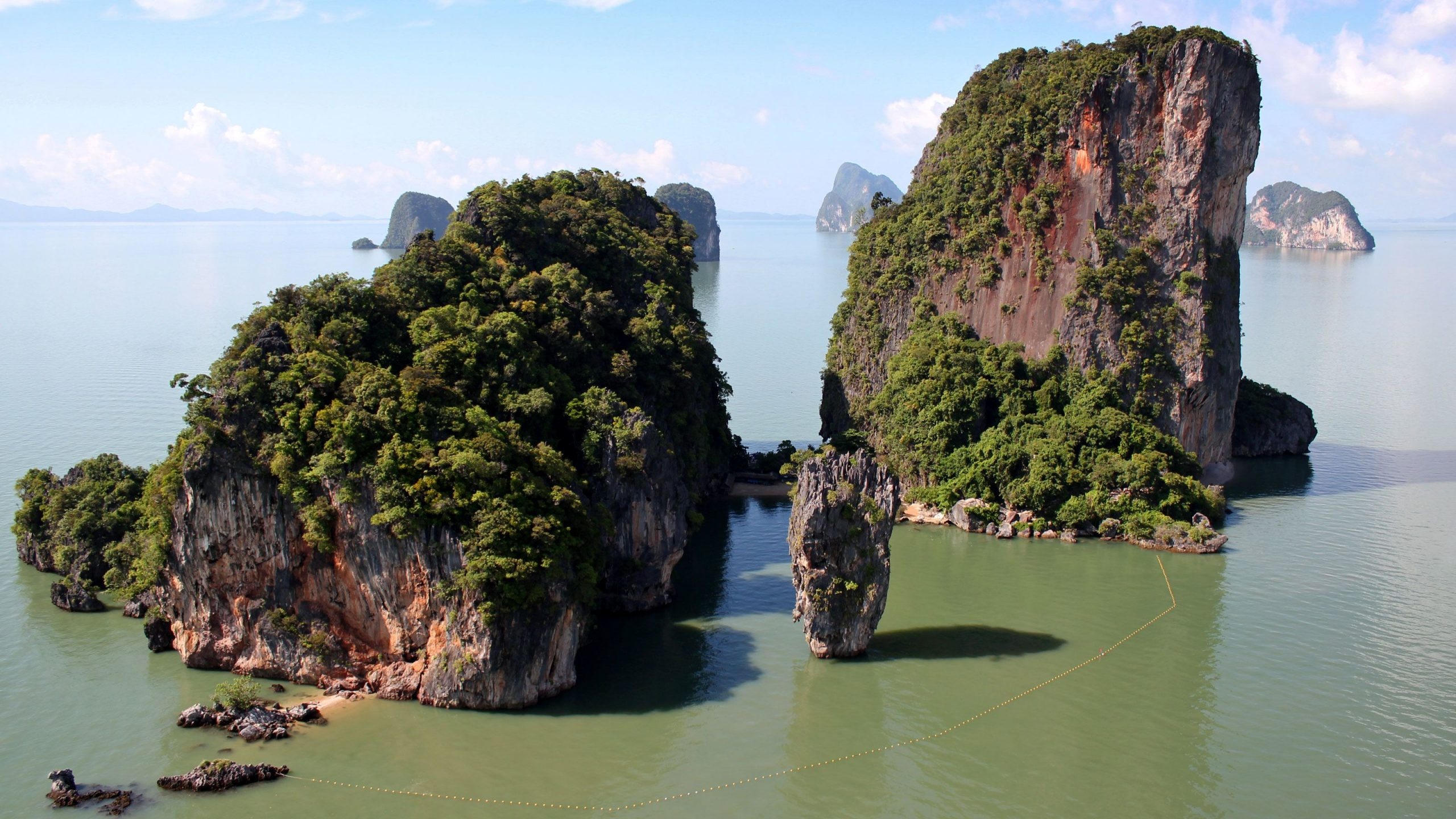 Khao Phing Kan, James Bond island, Expedia, Travels, 2560x1440 HD Desktop