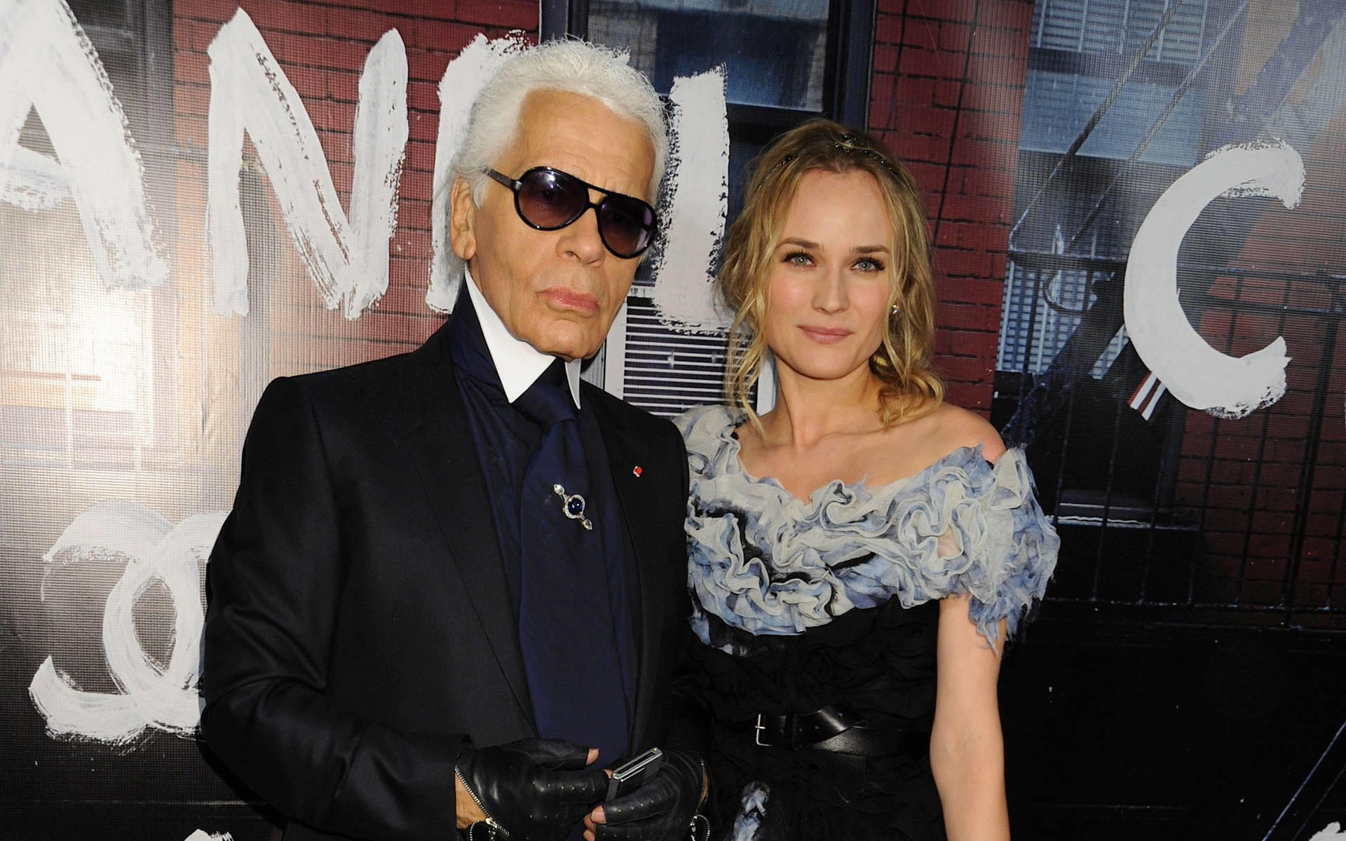 Karl Lagerfeld, Tribute to Lagerfeld, Diane Kruger's condolences, 1920x1200 HD Desktop