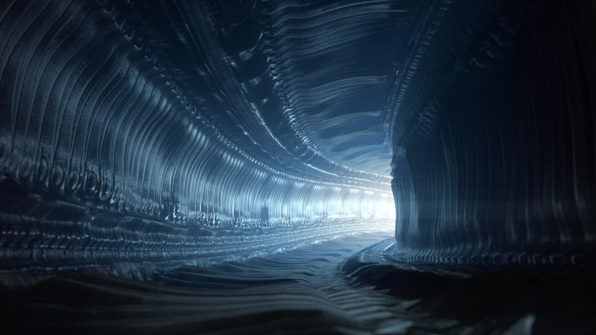 Alien Spaceship, H.R. Giger Wallpaper, 1920x1080 Full HD Desktop