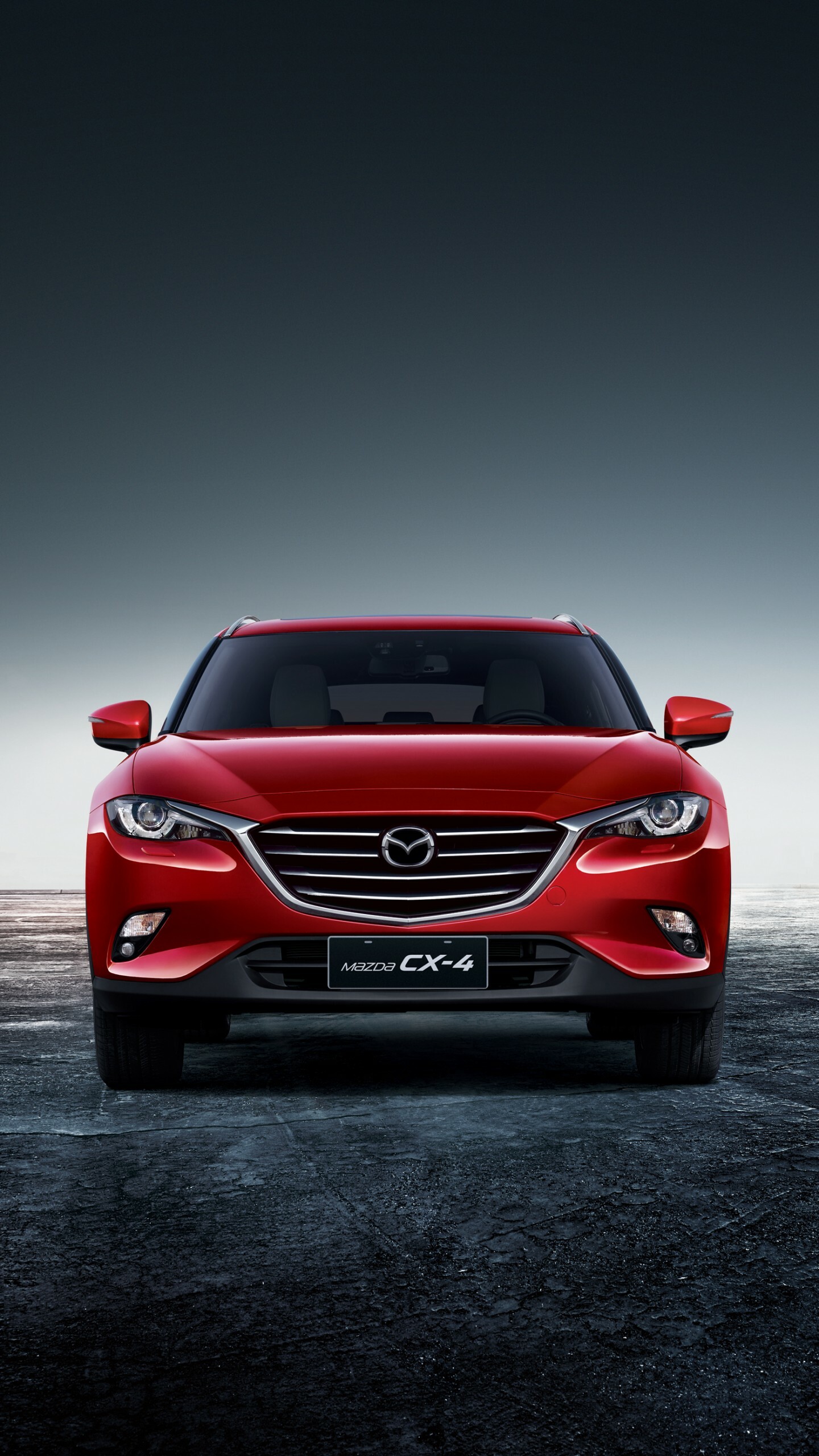 Mazda Auto, CX4 crossover, Red car, Automotive design, 1440x2560 HD Phone