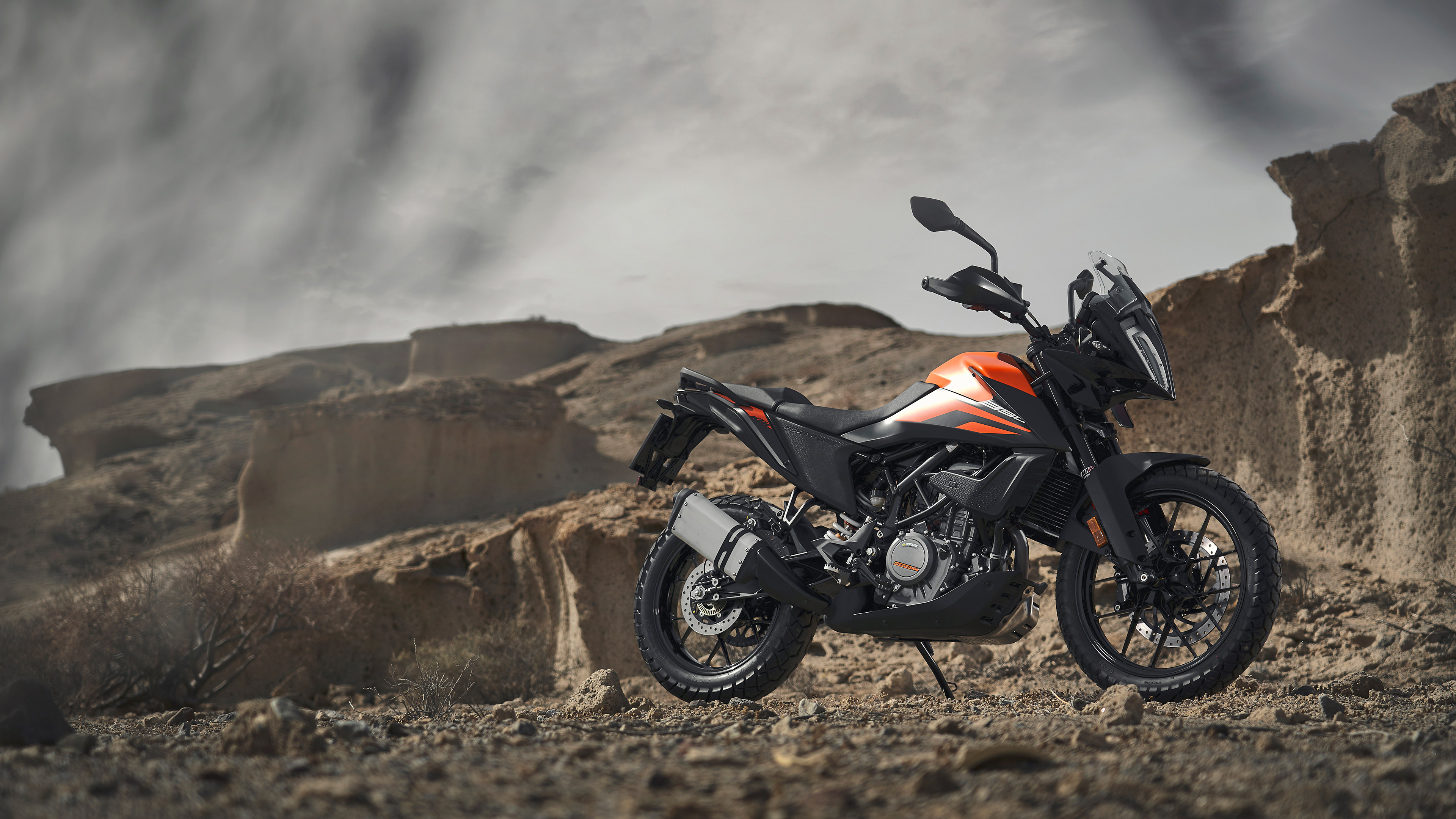 KTM 390 Adventure, Off-road capabilities, Ethical transportation, Motorcycle freedom, 3840x2160 4K Desktop