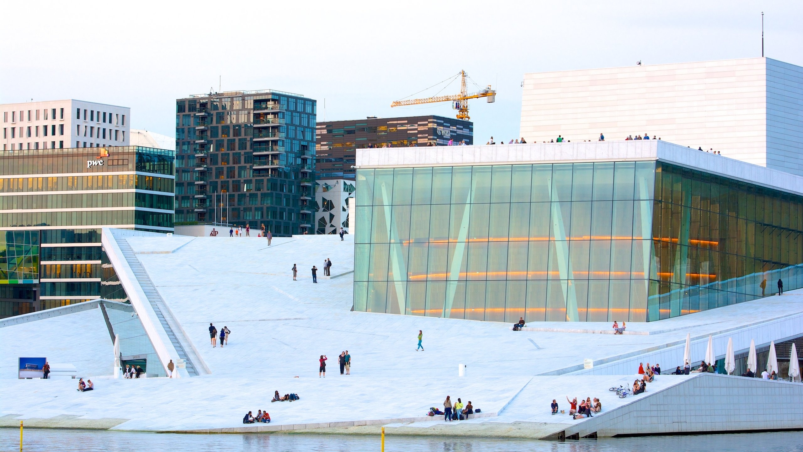 Oslo Opera House, Reisetipps Oslo, 2022 discoveries, Exquisite expediencenartistic design, Scandinavian culture, 2560x1440 HD Desktop