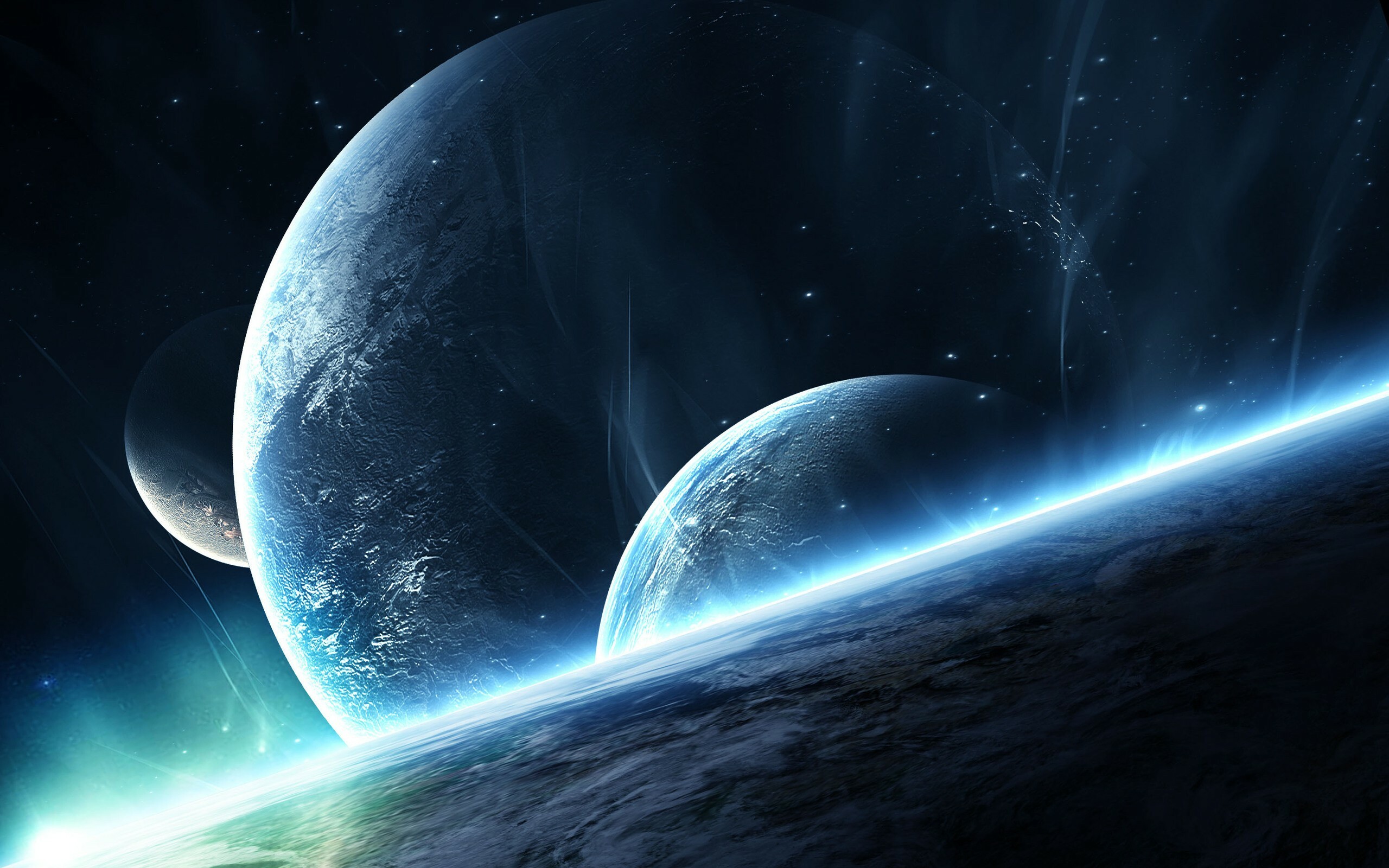 Planets, Outer Space Wallpaper, 2560x1600 HD Desktop