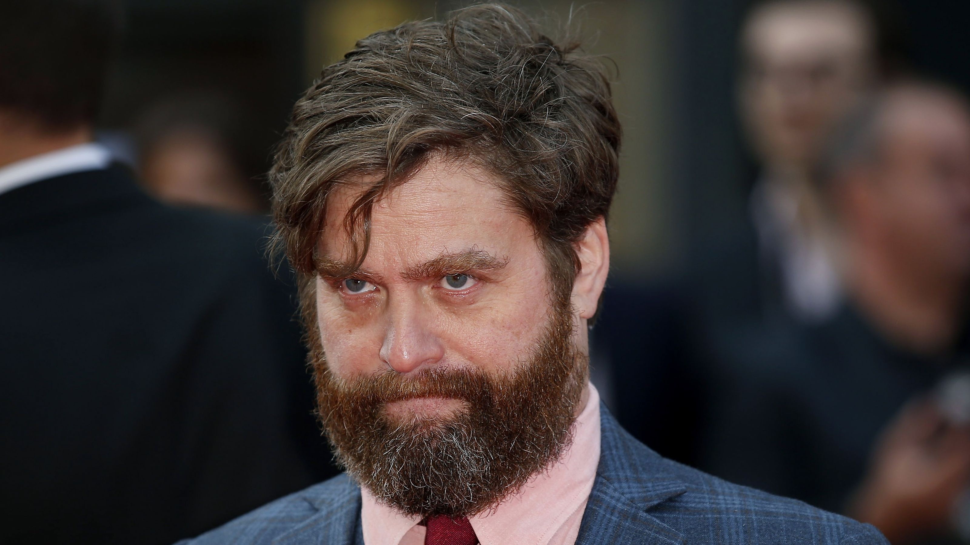 Zach Galifianakis, Actor wallpaper, 59418 px, 3200x1800 HD Desktop