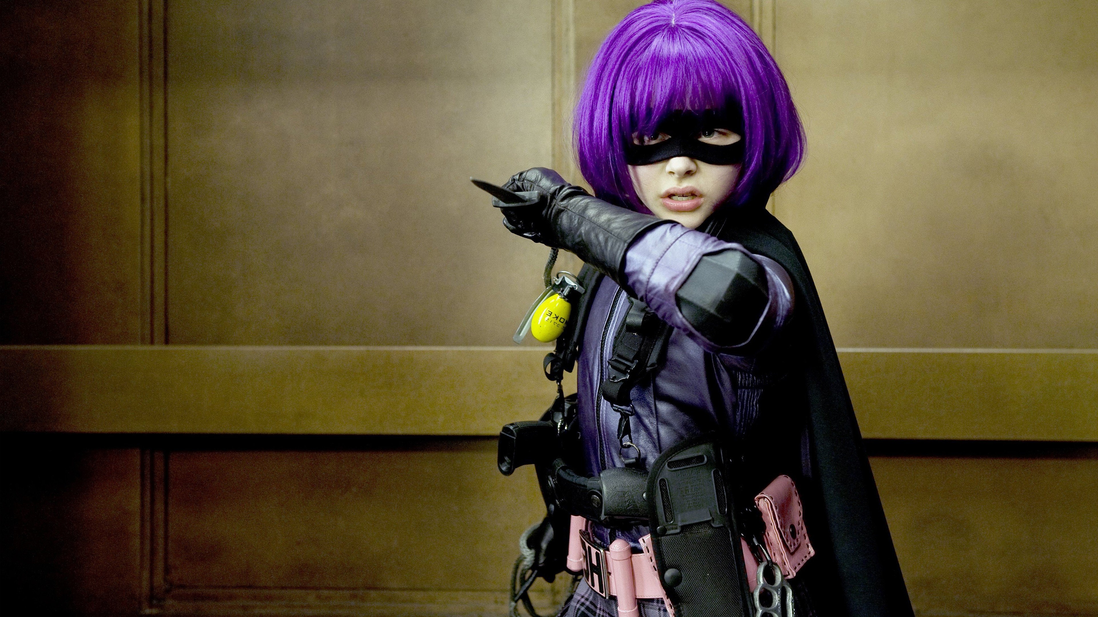 Kick-Ass movie, Hit Girl, Celebrity wallpapers, Stunning aesthetics, 3840x2160 4K Desktop