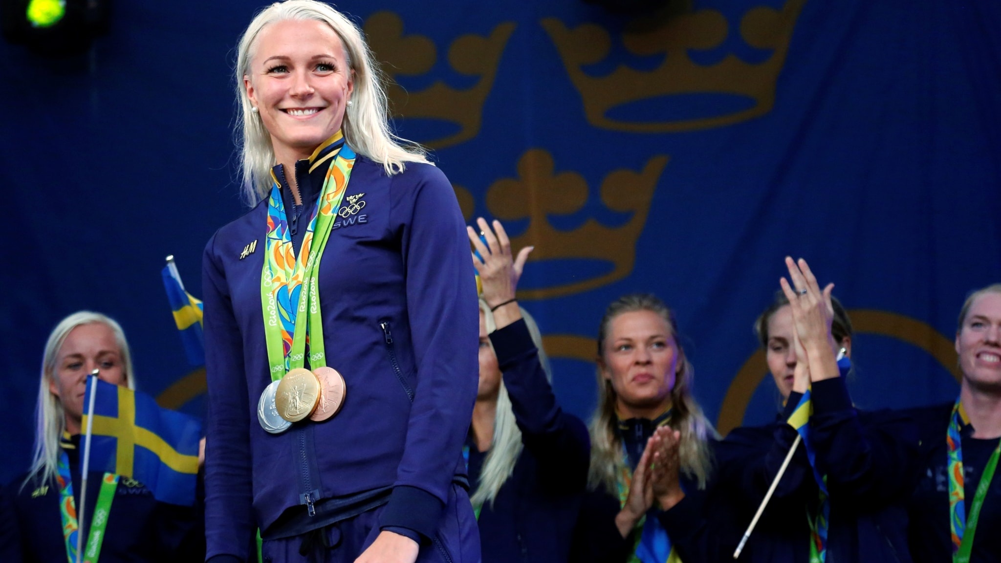 Coaching change, Sarah Sjostrom, Split from coach, Radio interview, 2050x1160 HD Desktop