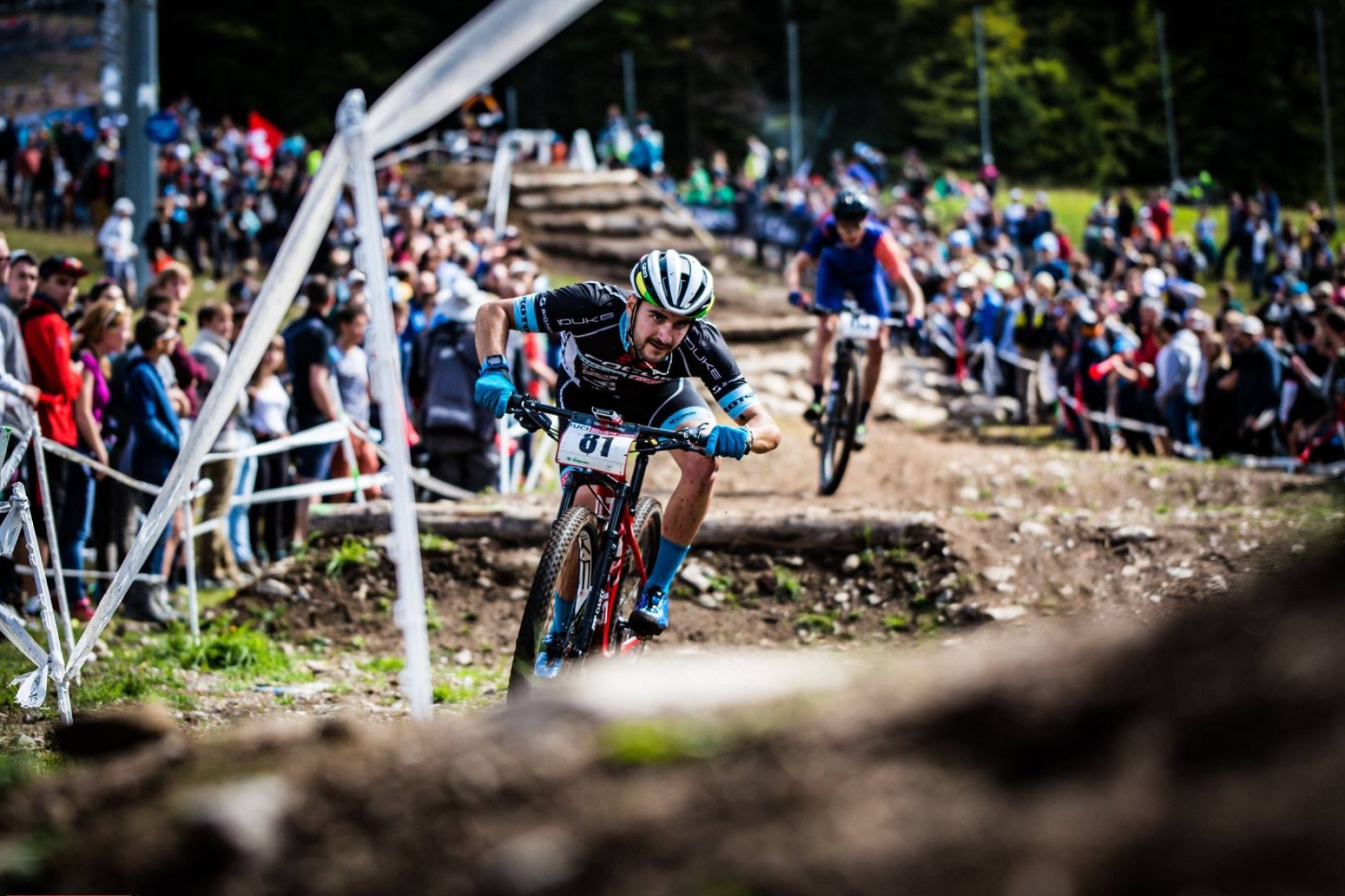 Titouan Perrin-Ganier, Elite MTB athlete, Custom artisan wheels, High-end equipment, 2050x1370 HD Desktop