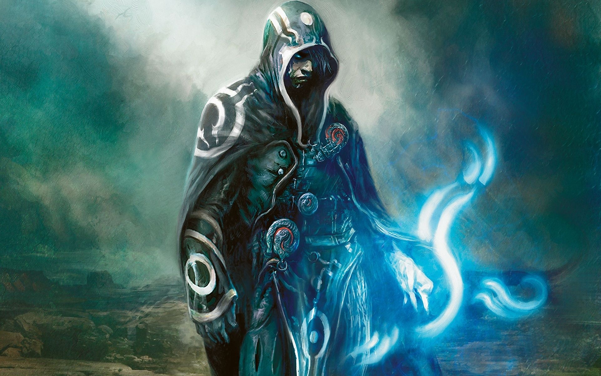 Jace Beleren, MTG card, Top backgrounds, 1920x1200 HD Desktop