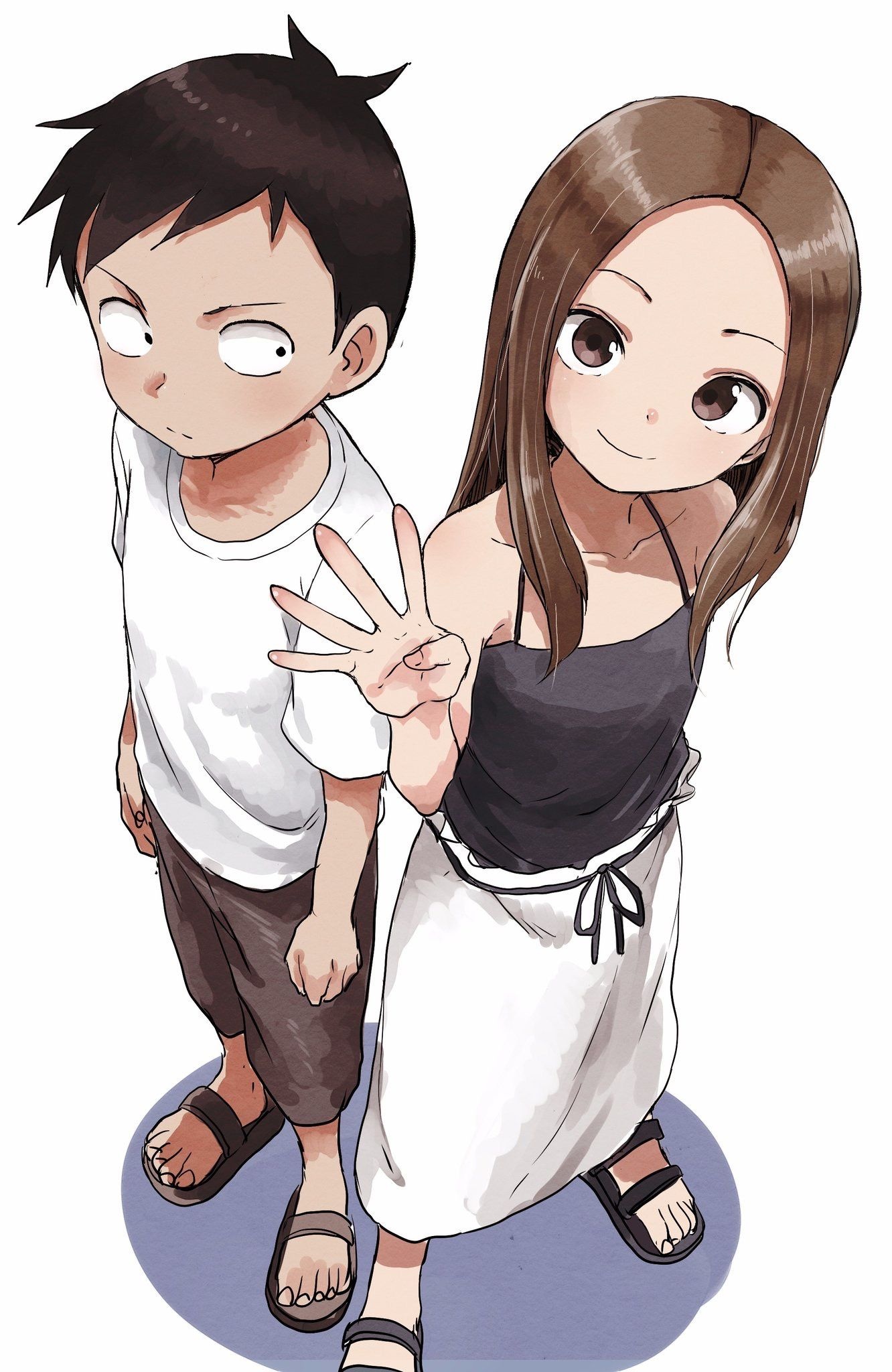 Teasing master takagi-san, Chibi review, Otosection, 1340x2050 HD Phone