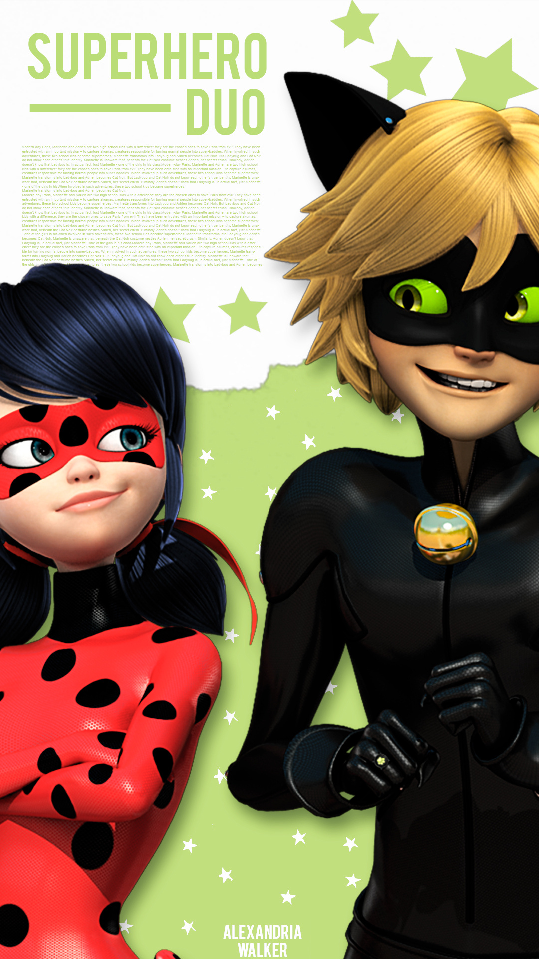 Miraculous ladybug phone wallpaper, Fanpop community, Adorable design, Incredible fan art, 1080x1920 Full HD Phone