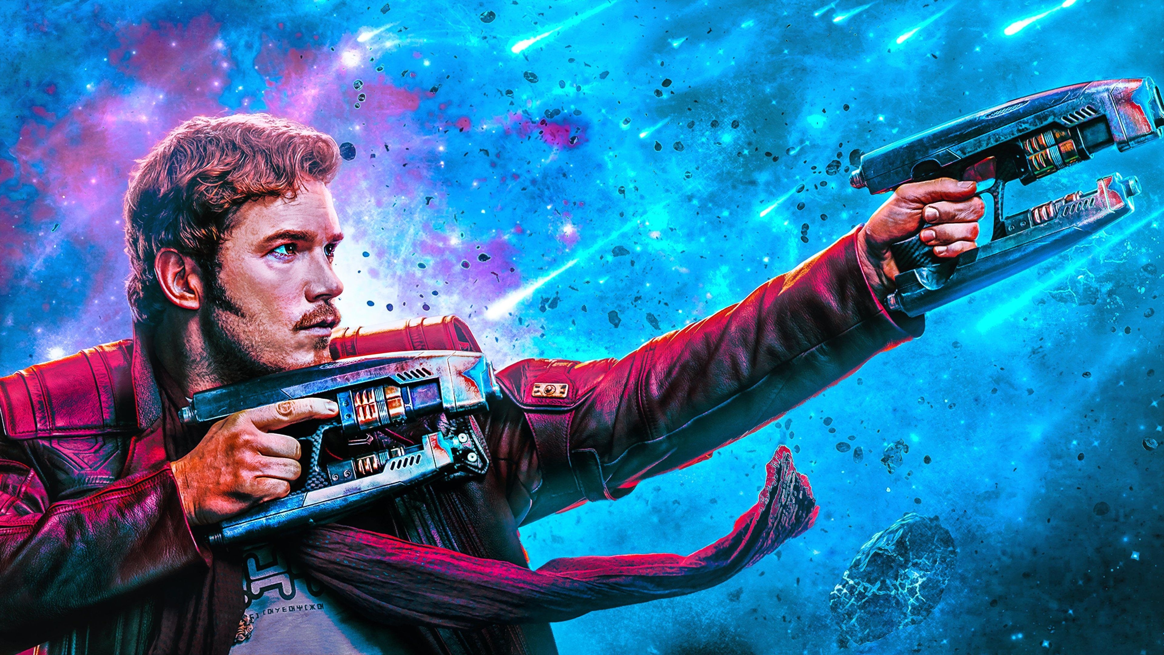 Chris Pratt, Movie star, Star-Lord, Superheroes wallpaper, 3840x2160 4K Desktop