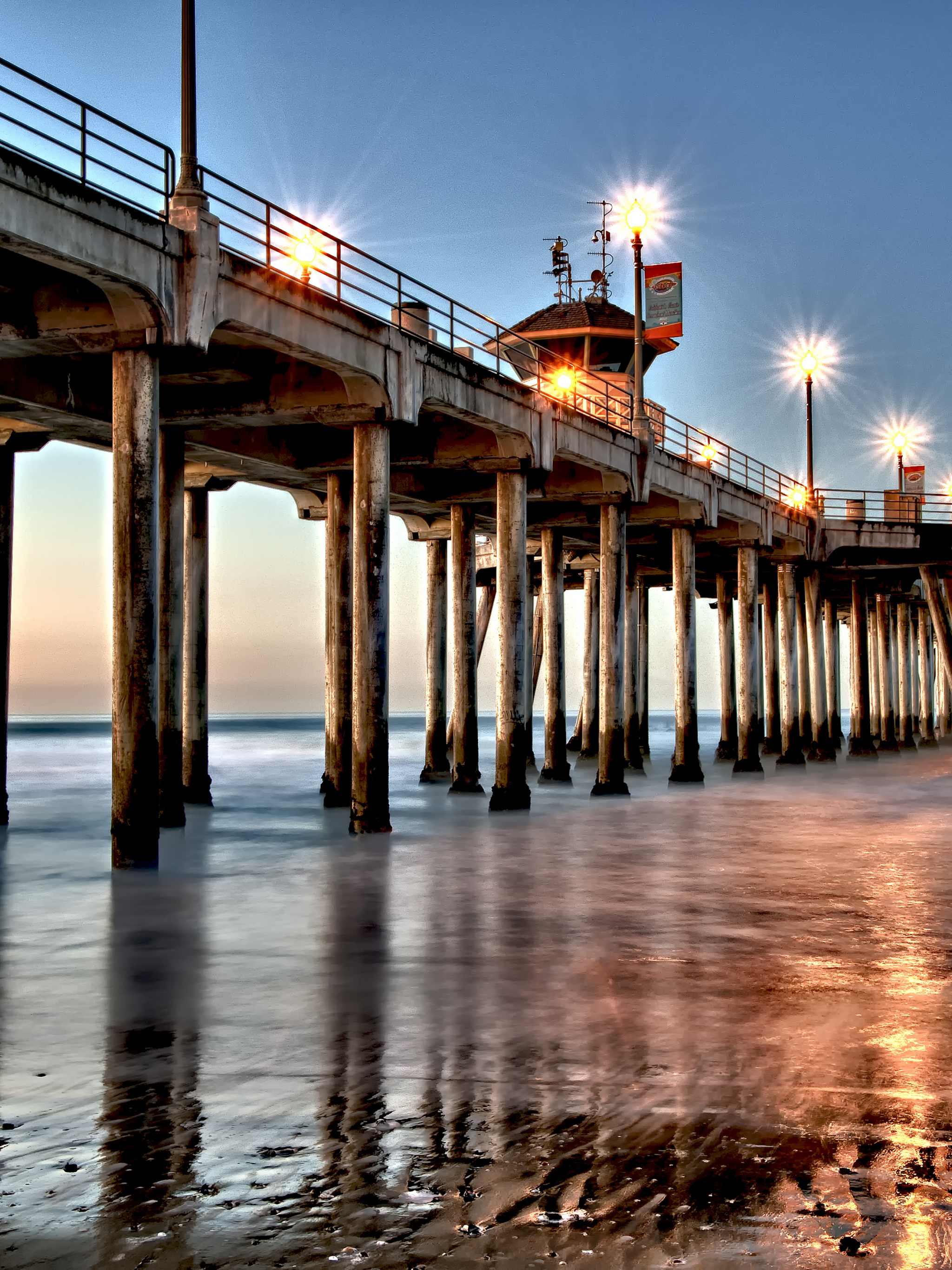 Pier, Huntington Beach Wallpaper, 2050x2740 HD Phone