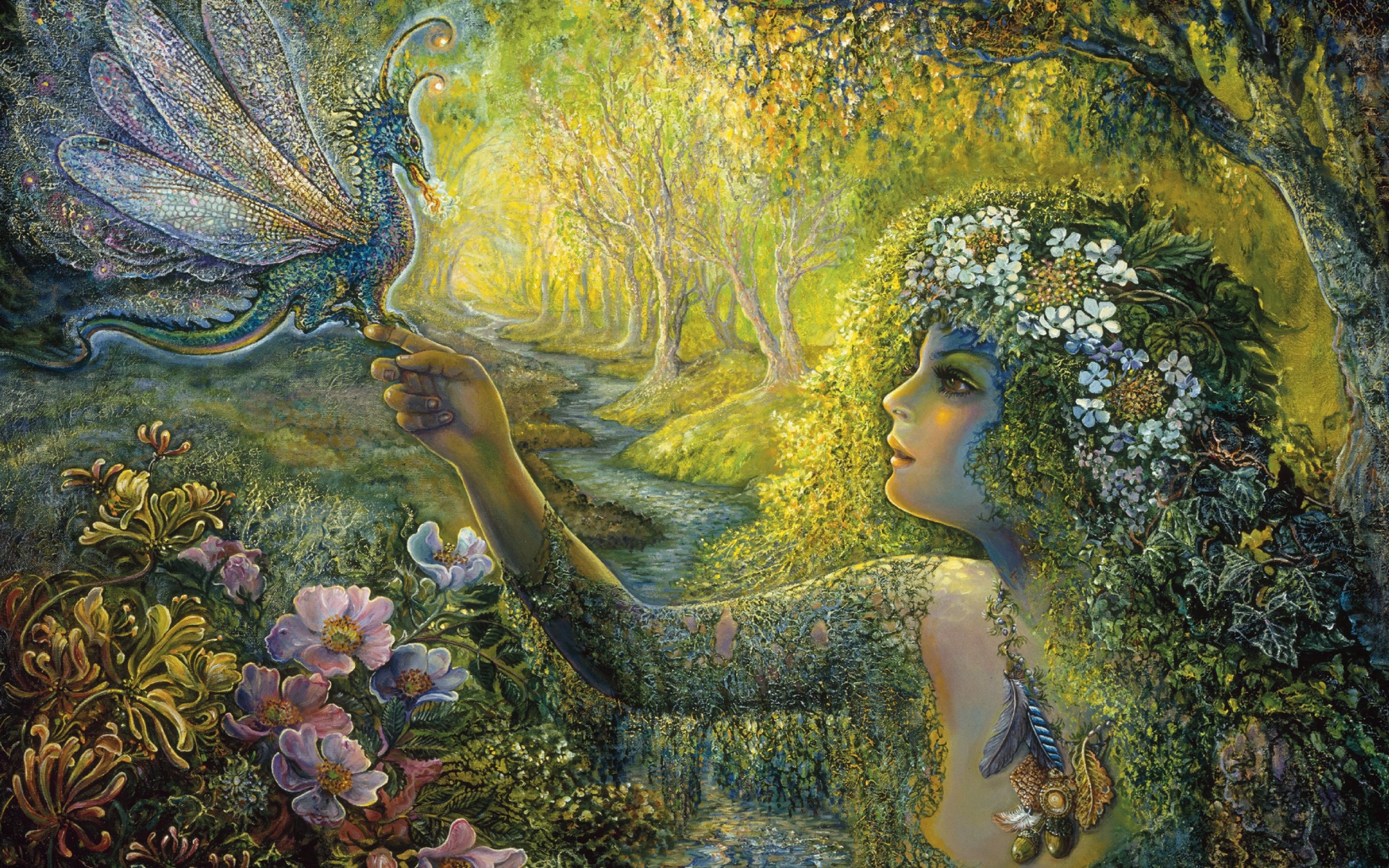 Josephine Wall, Art on Liveinternet, Online gallery, Creative expression, 2500x1570 HD Desktop